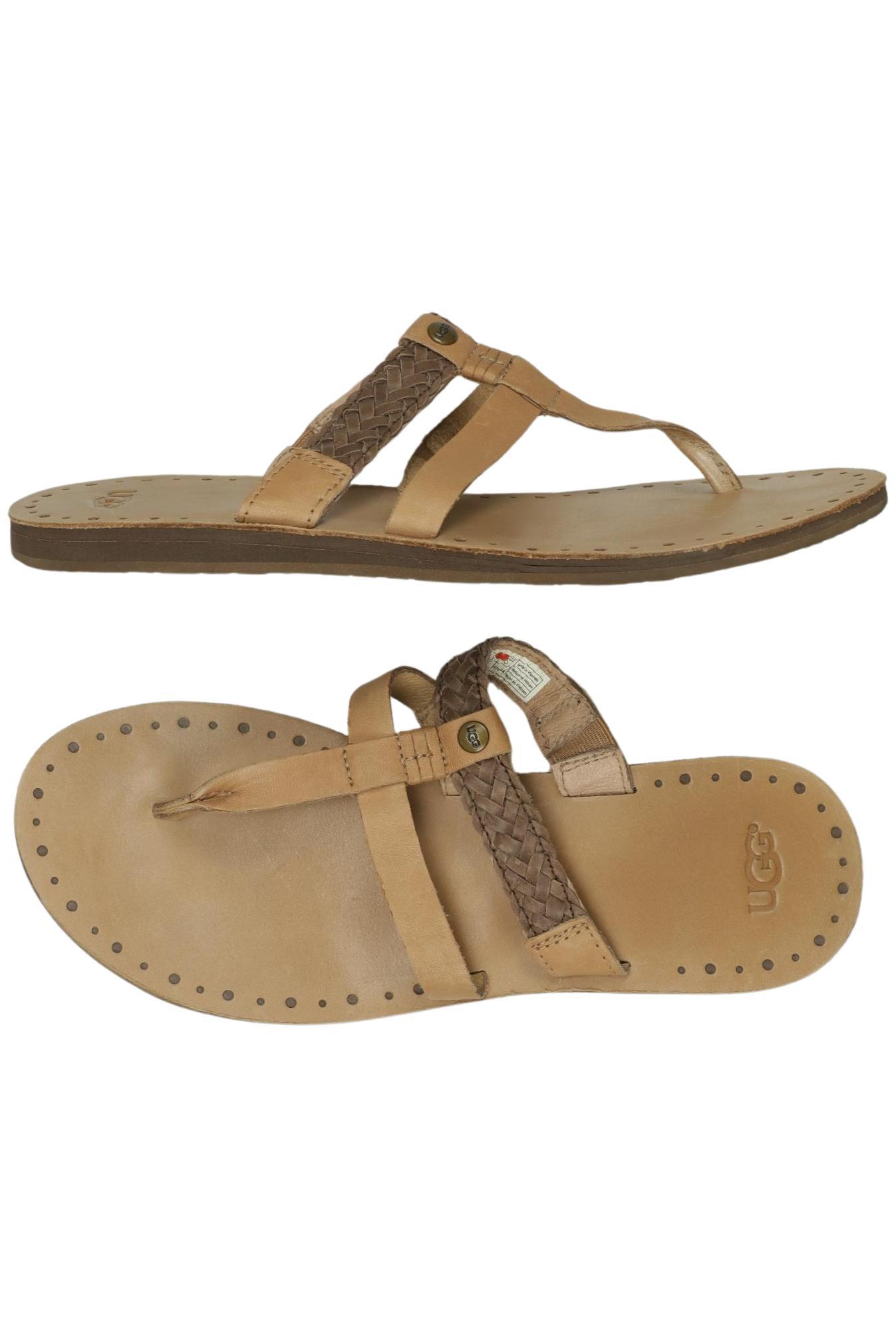 

UGG Damen Sandale, beige, Gr. 40