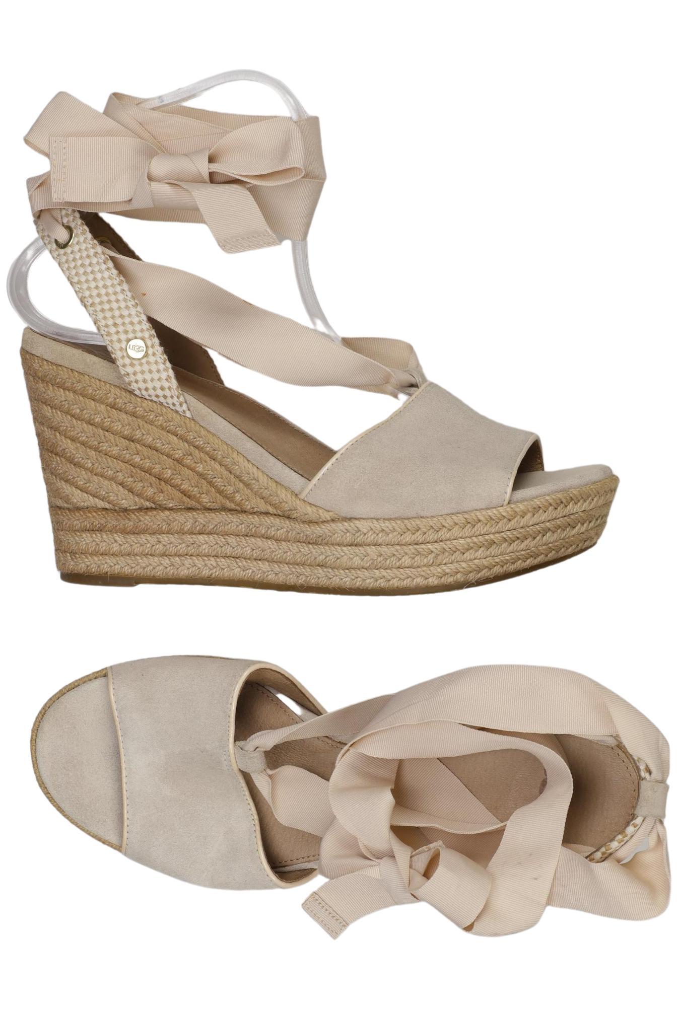 

UGG Damen Sandale, beige, Gr. 40
