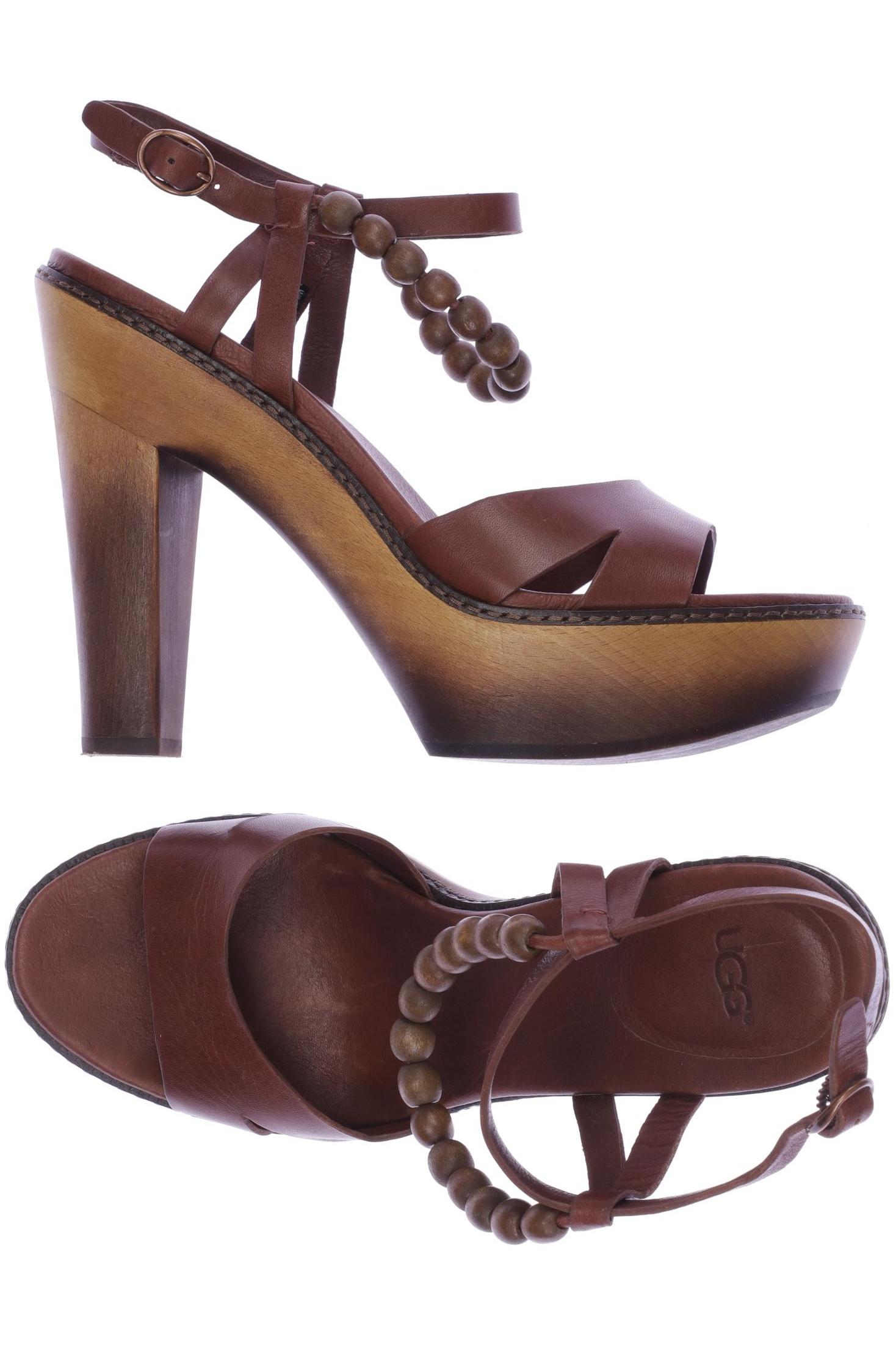 

UGG Damen Sandale, braun, Gr. 9