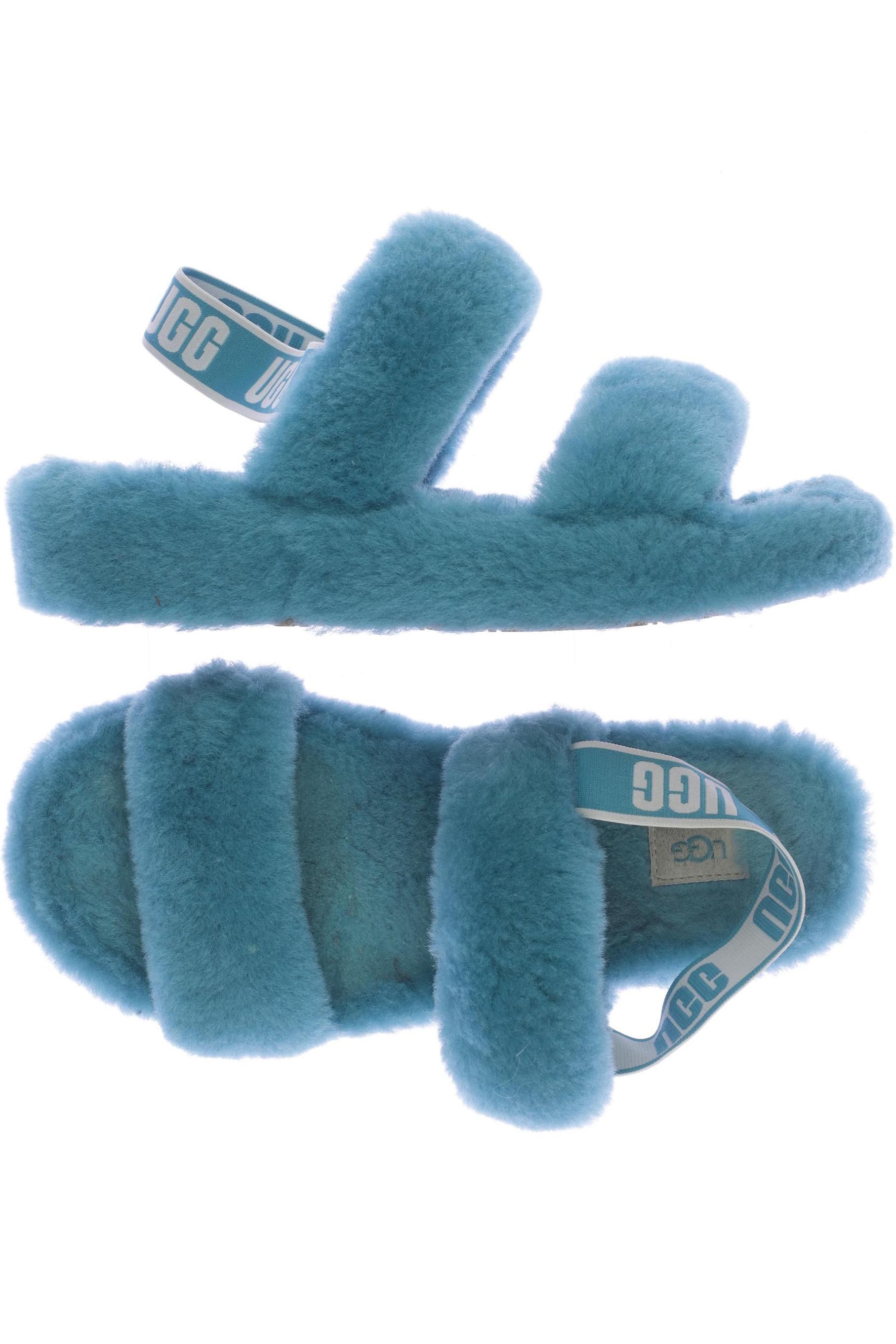 

UGG Damen Sandale, blau, Gr. 41