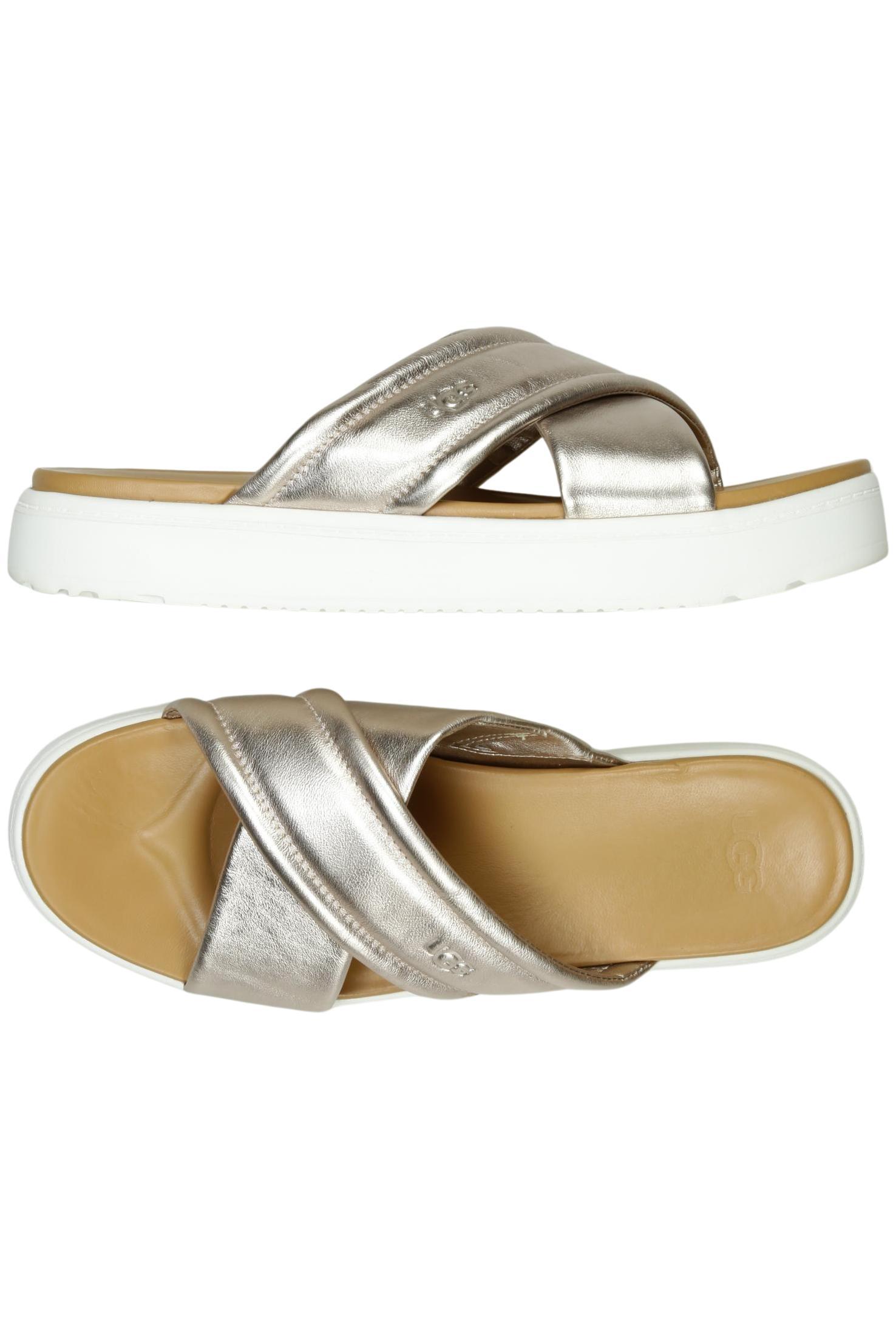 

UGG Damen Sandale, gold, Gr. 42