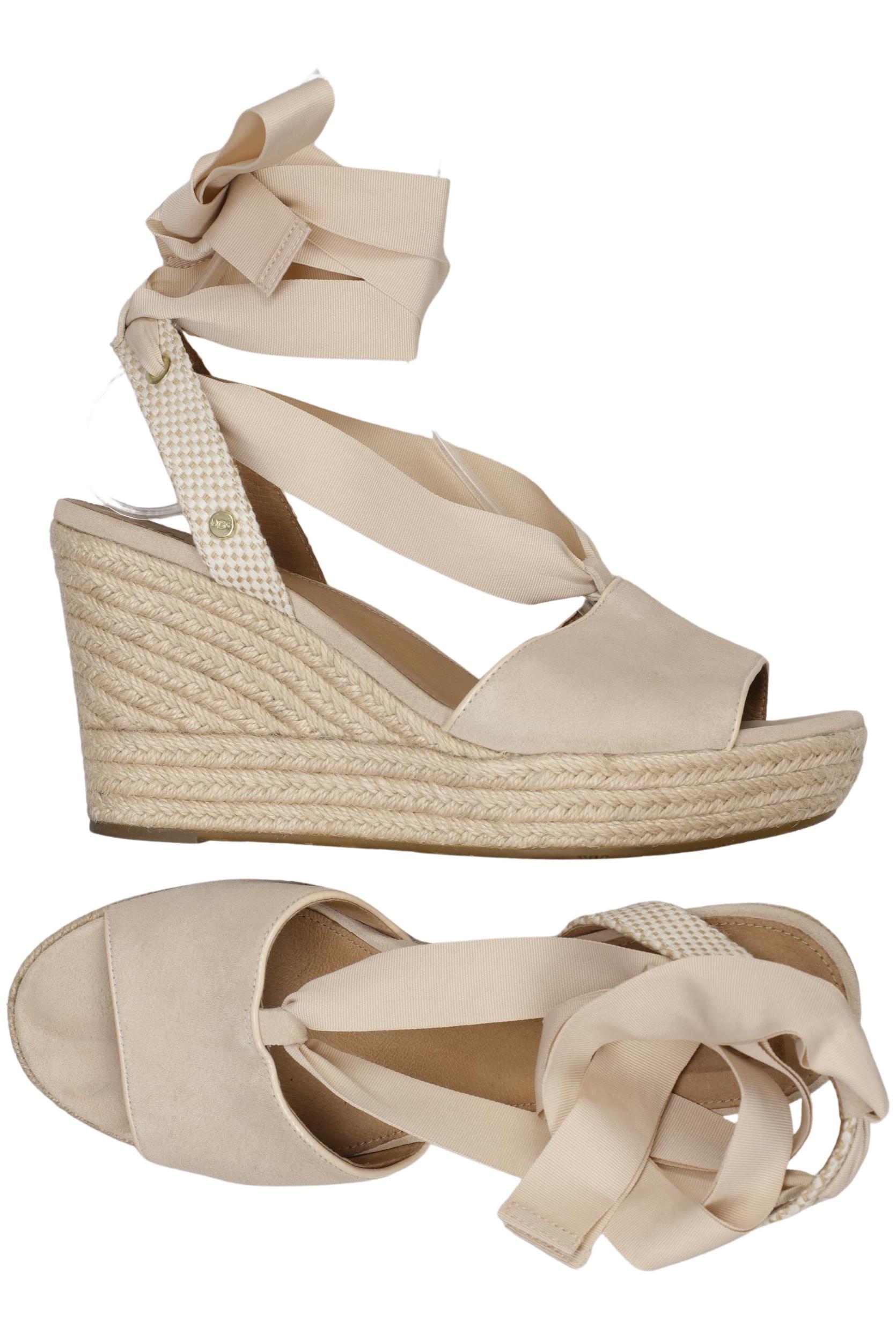 

UGG Damen Sandale, beige, Gr. 41