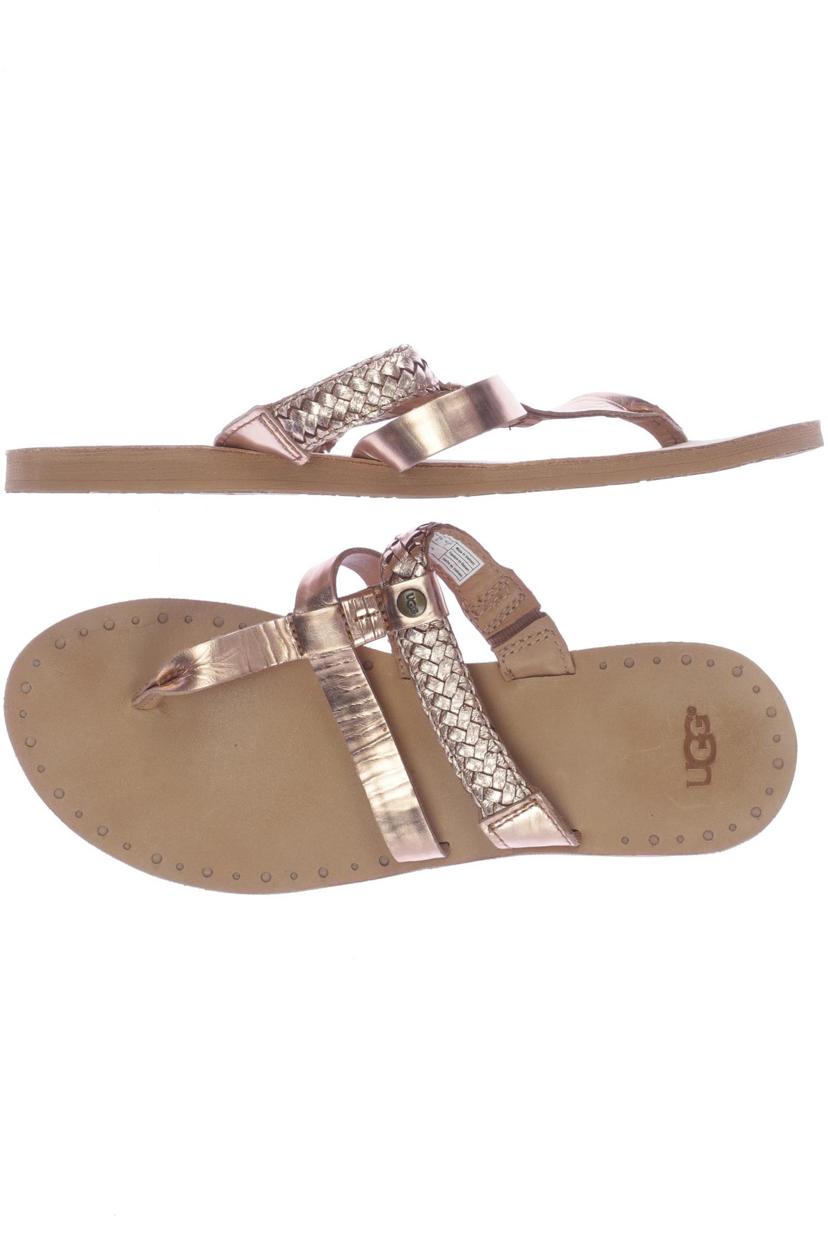 

UGG Damen Sandale, gold, Gr. 40