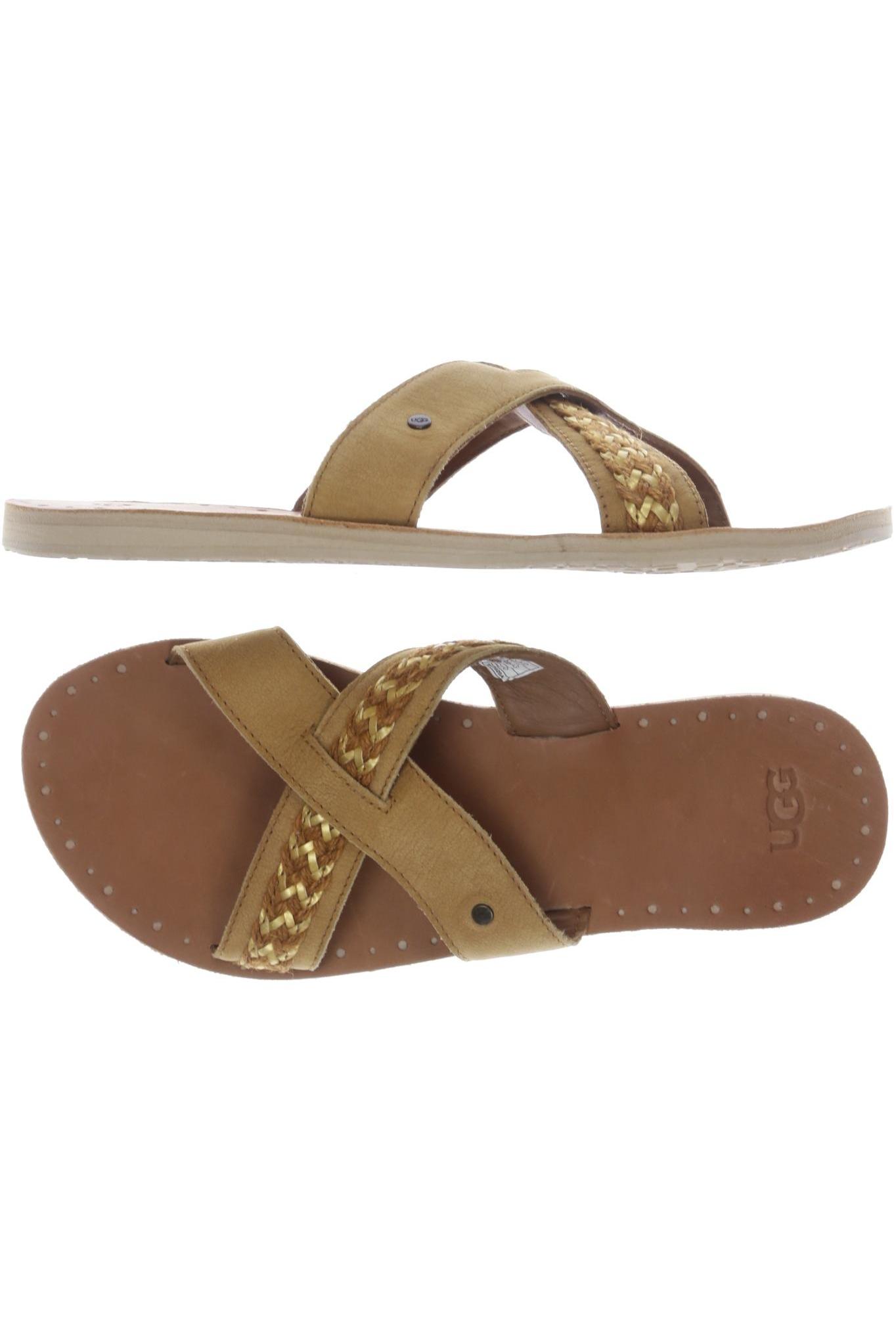 

UGG Damen Sandale, beige, Gr. 40