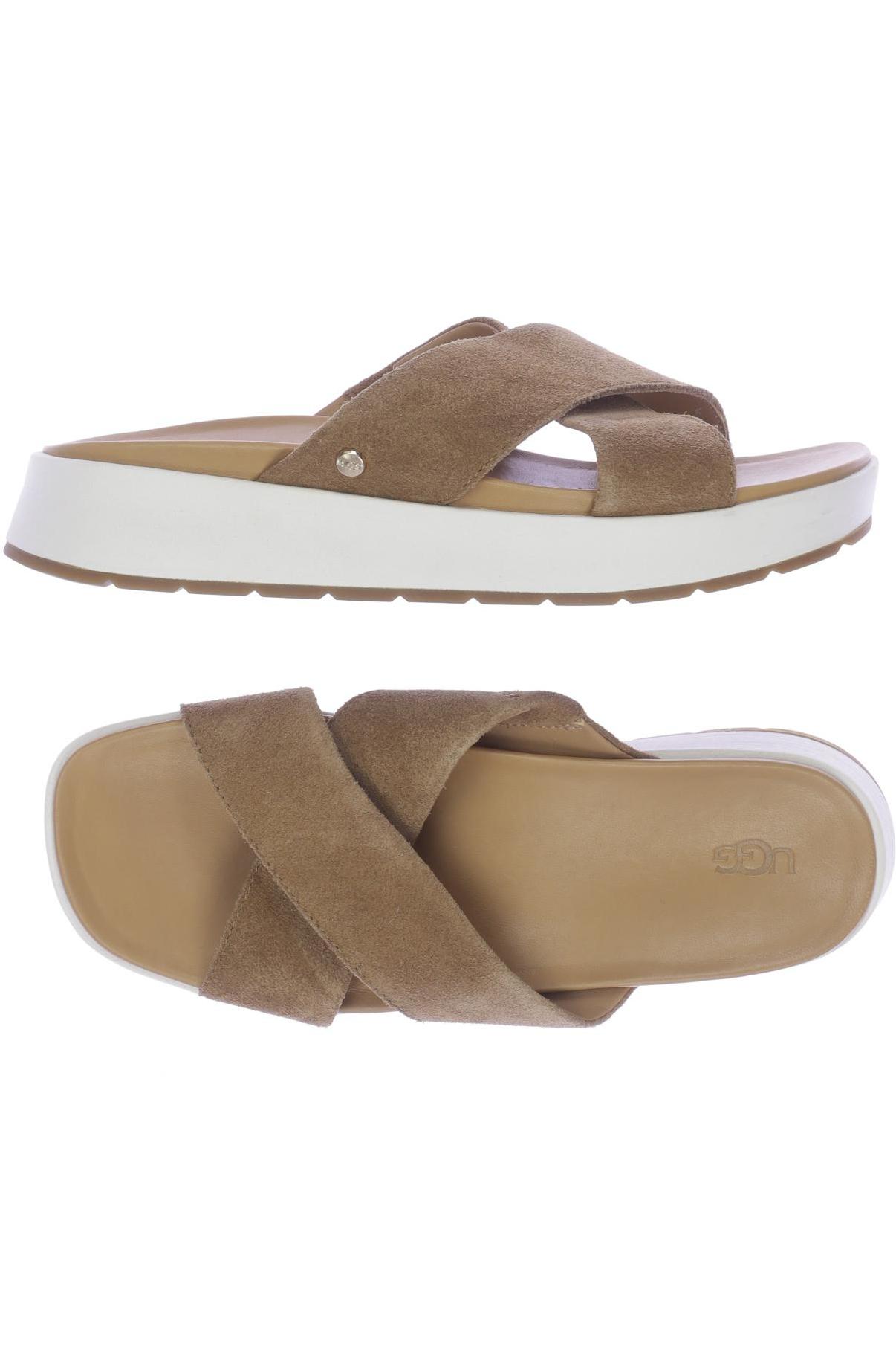 

UGG Damen Sandale, beige, Gr. 38