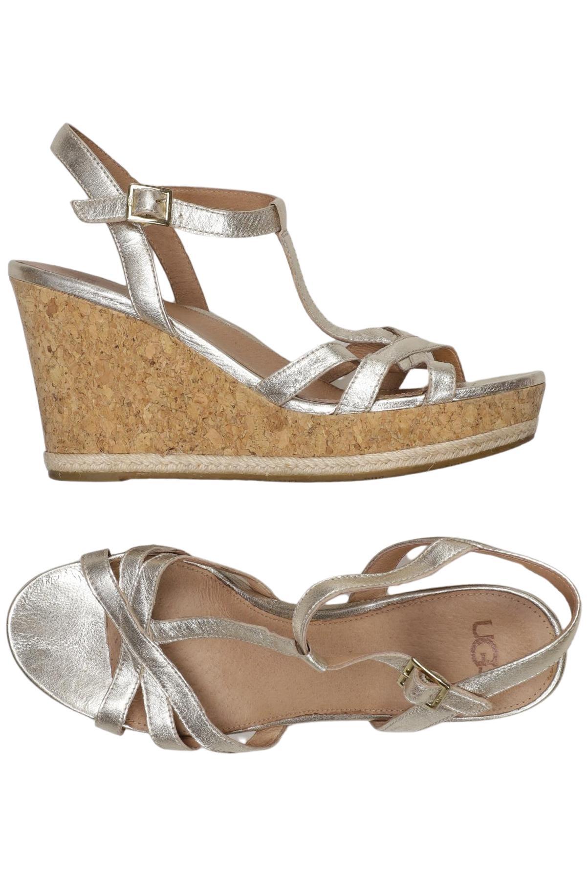 

UGG Damen Sandale, silber, Gr. 41