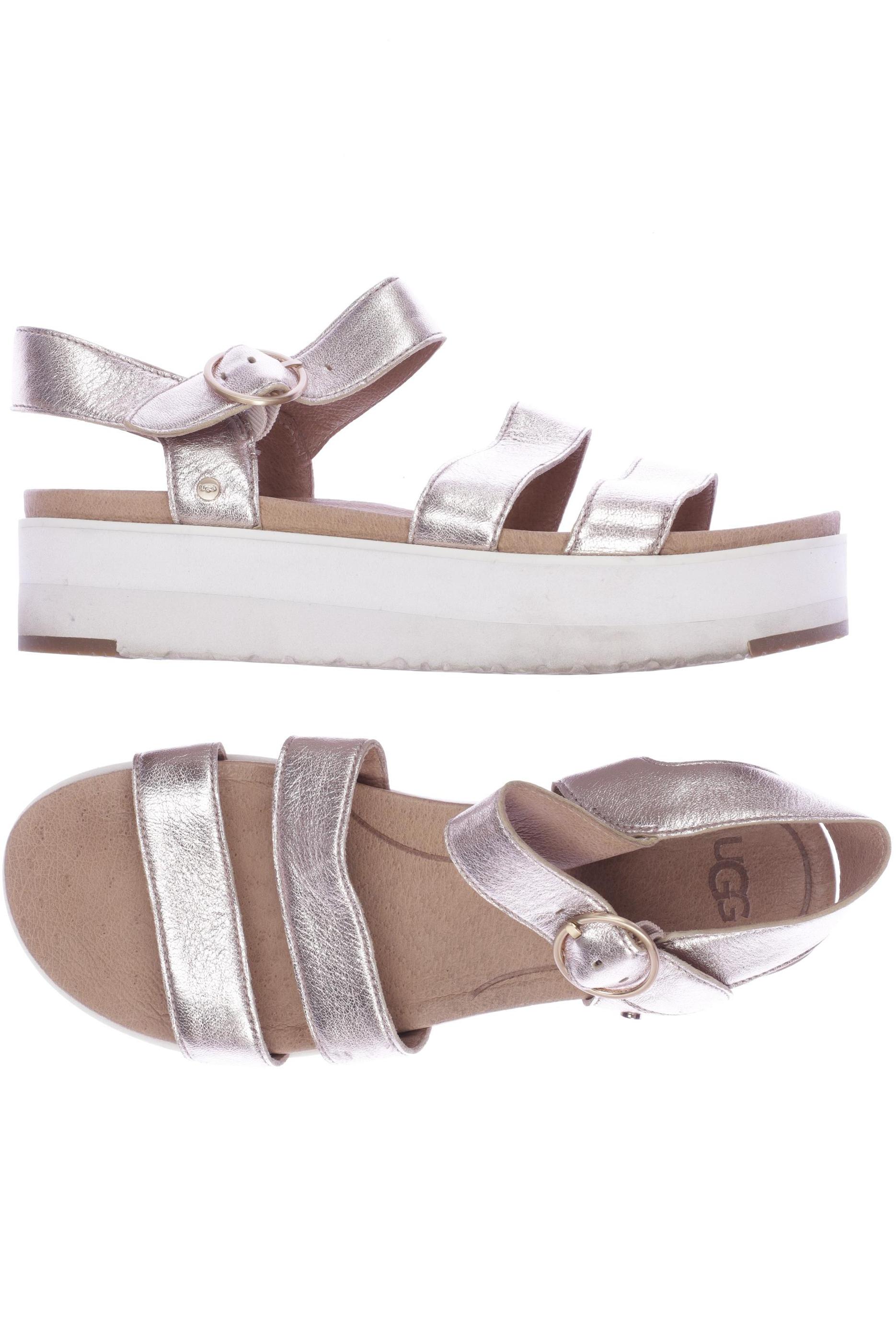 

UGG Damen Sandale, gold, Gr. 40