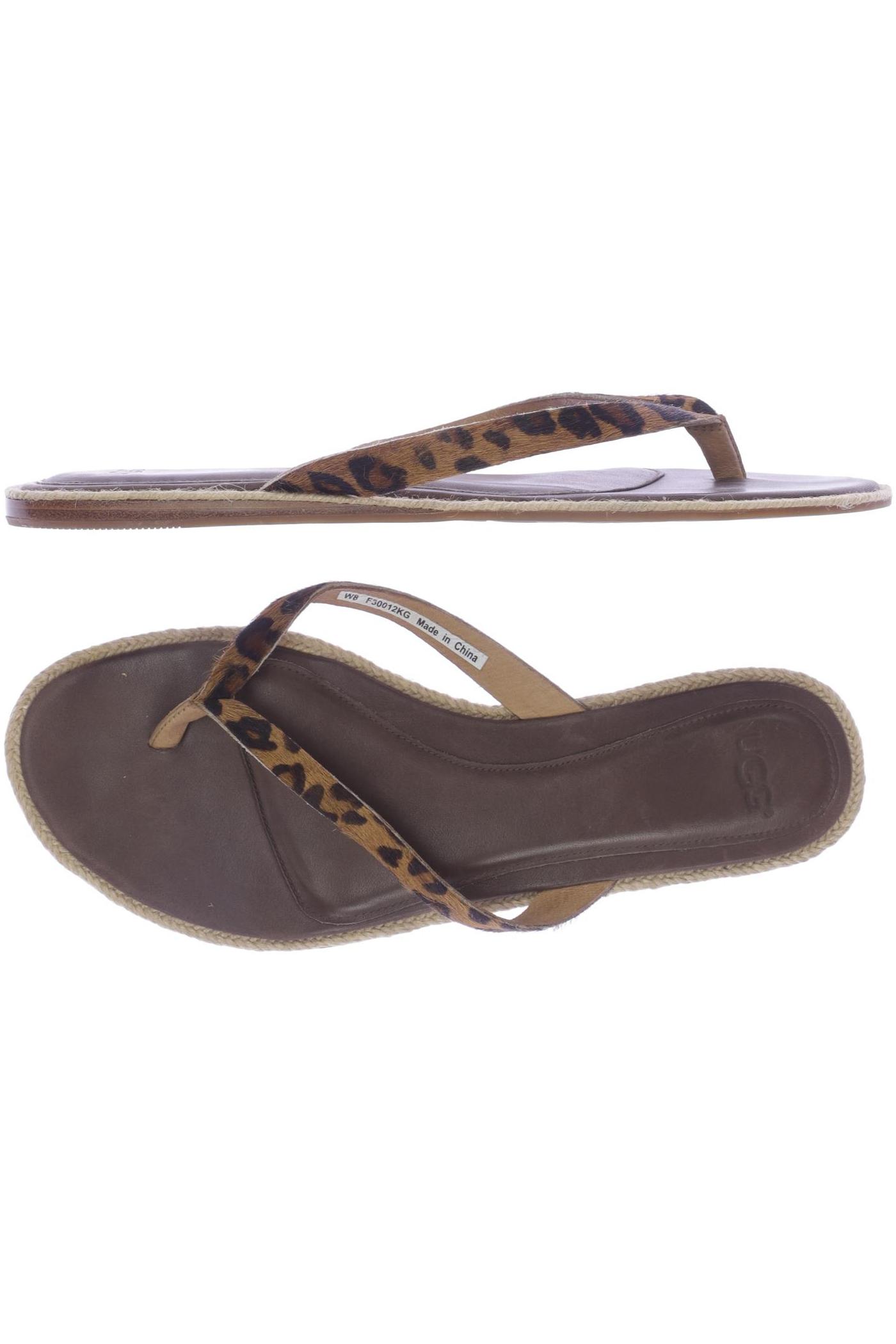 

UGG Damen Sandale, braun, Gr. 8