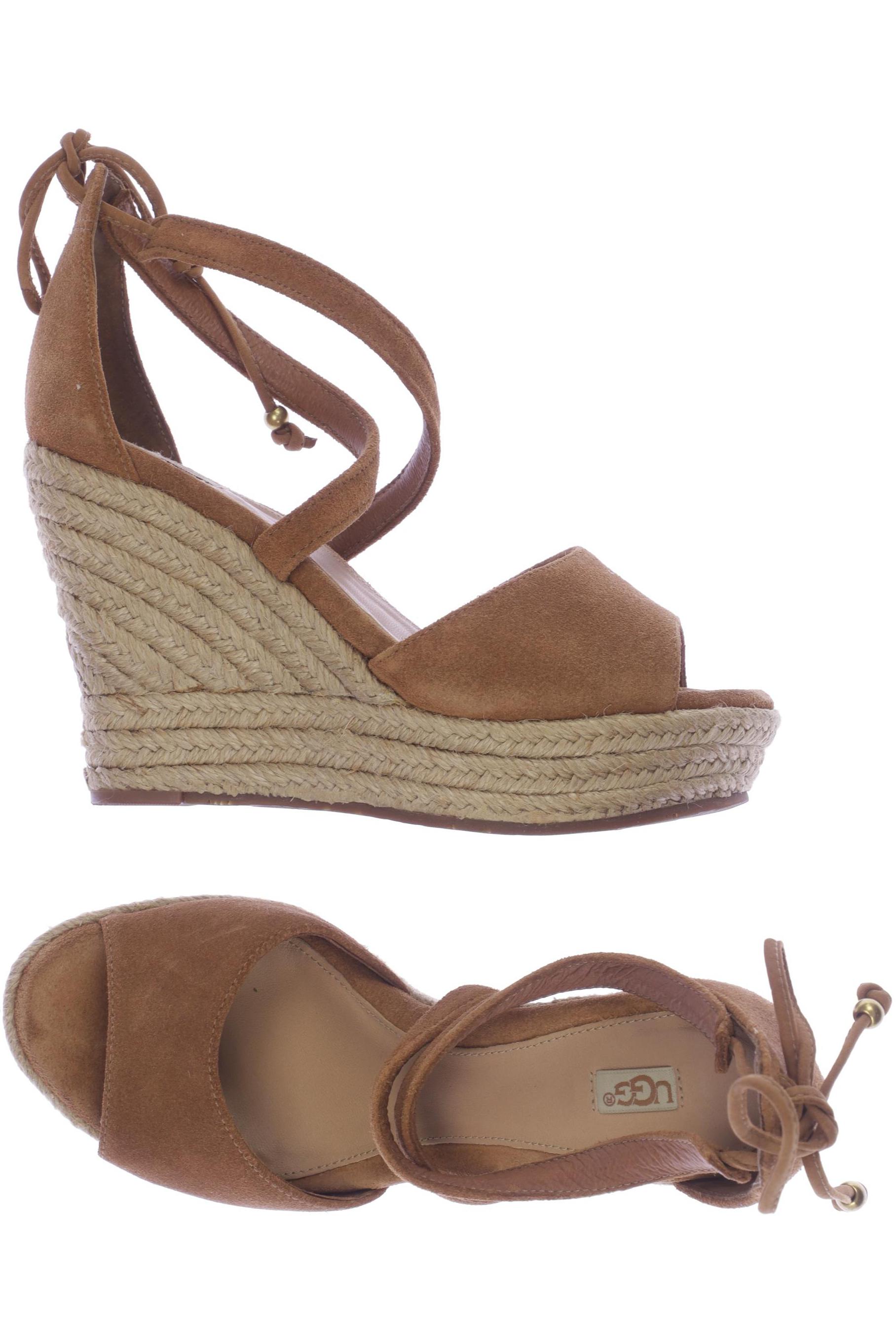 

UGG Damen Sandale, braun, Gr. 6
