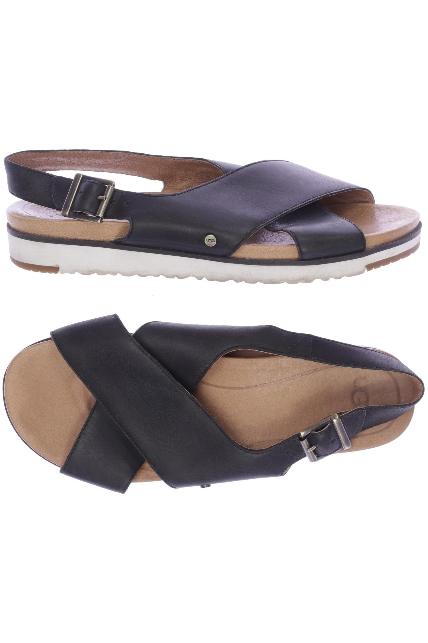 

UGG Damen Sandale, schwarz, Gr. 39.5