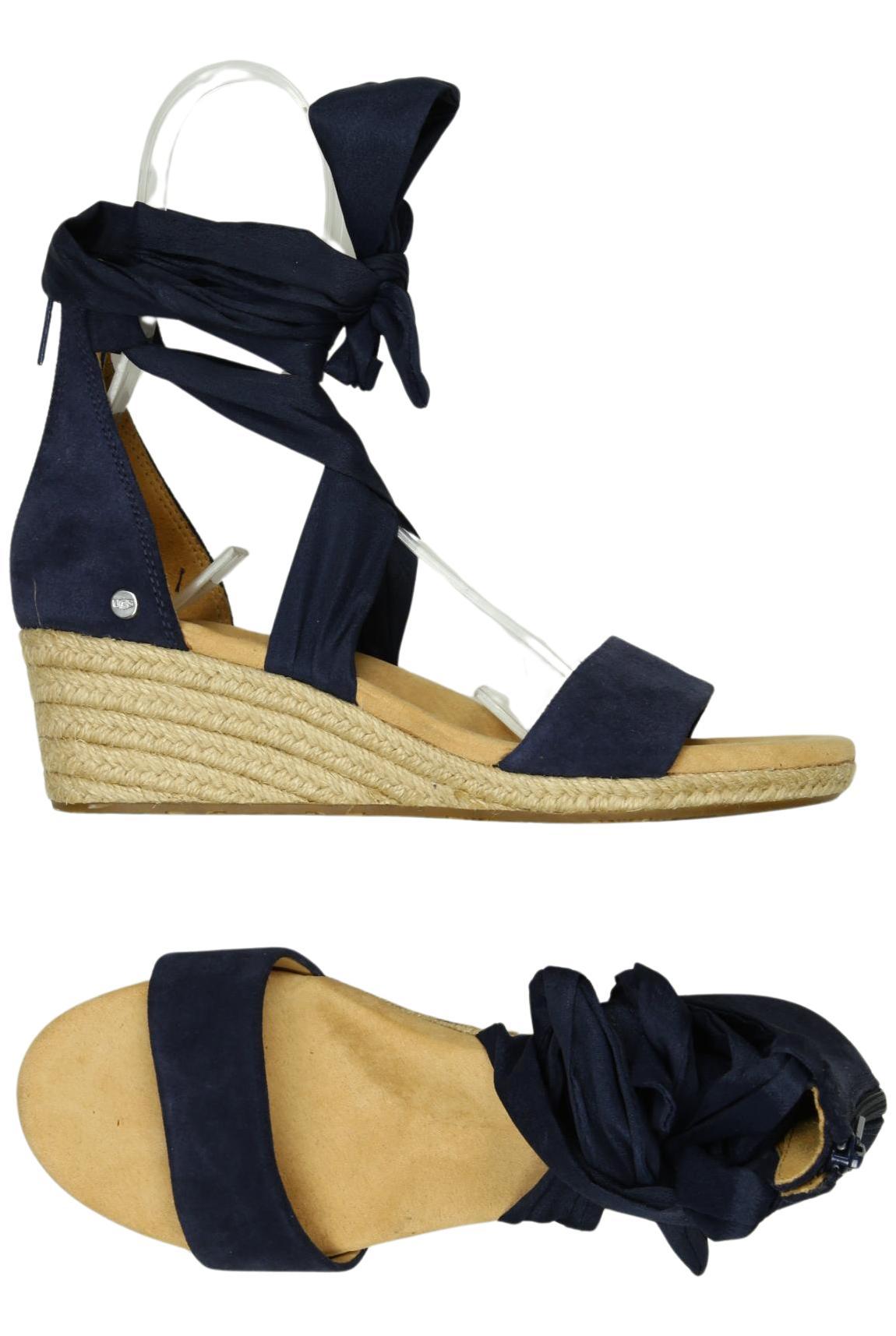

UGG Damen Sandale, marineblau, Gr. 38