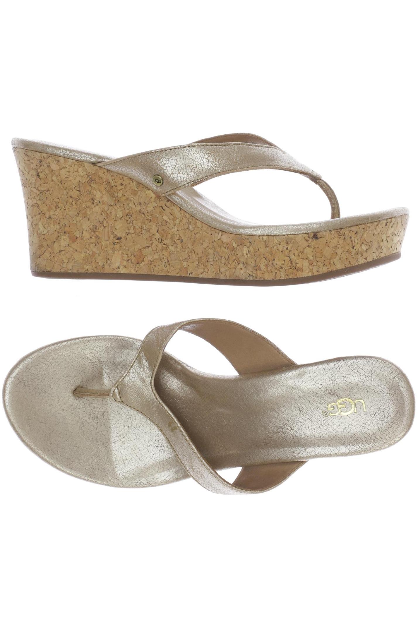 

UGG Damen Sandale, gold, Gr. 39