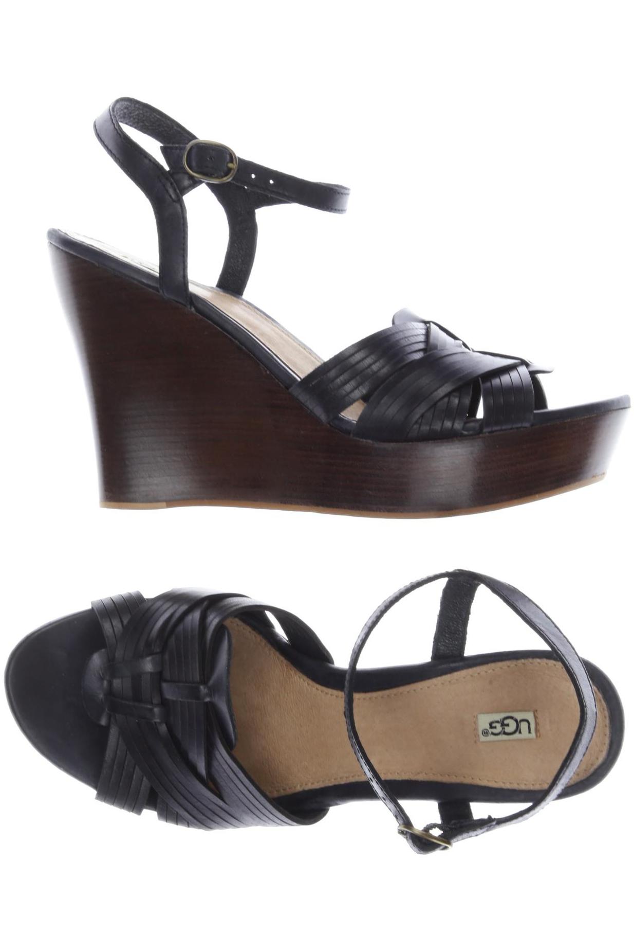 

UGG Damen Sandale, schwarz, Gr. 8