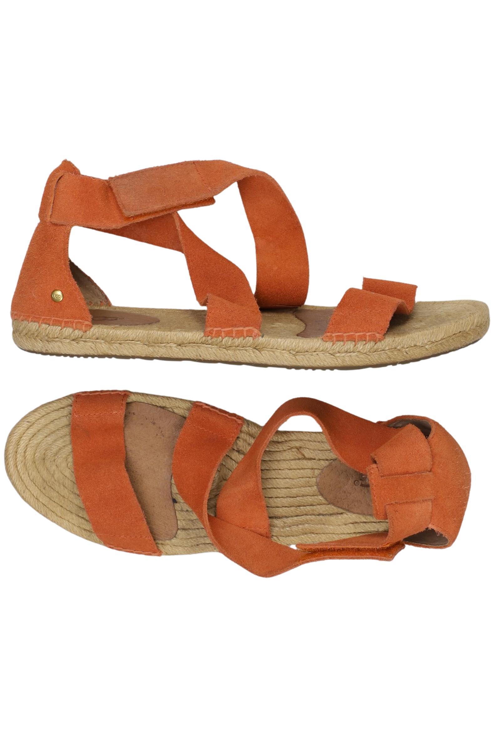 

UGG Damen Sandale, orange, Gr. 39.5