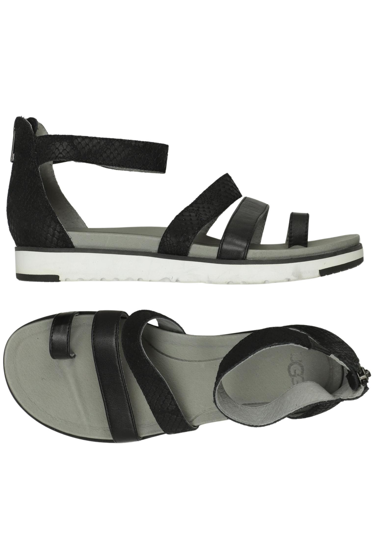 

UGG Damen Sandale, schwarz, Gr. 38