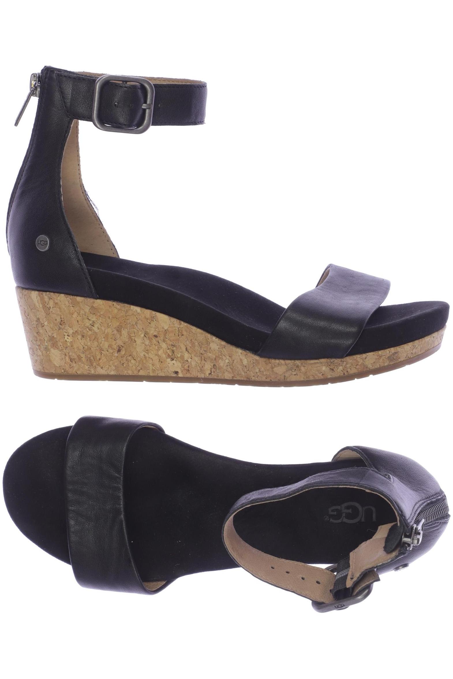 

UGG Damen Sandale, schwarz, Gr. 38