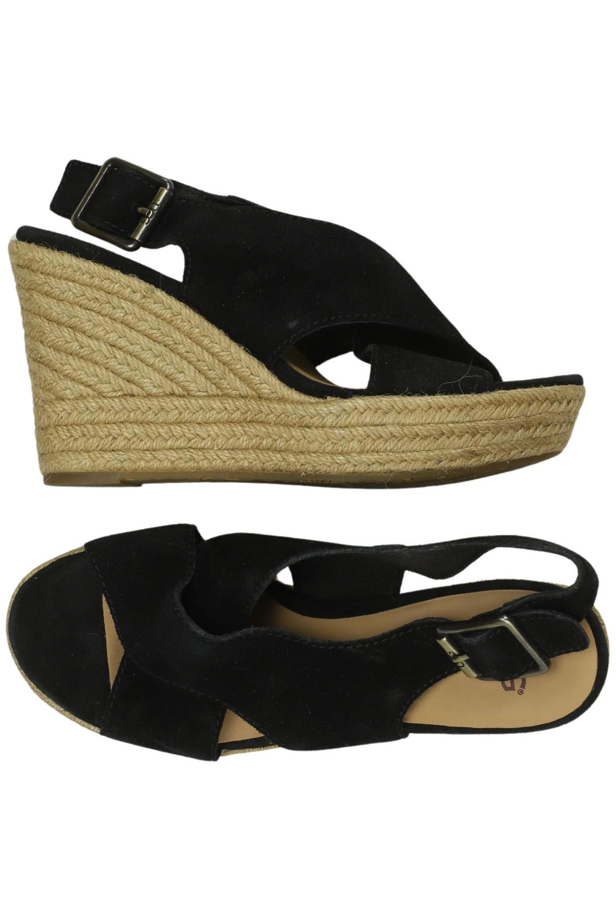 

UGG Damen Sandale, schwarz, Gr. 38