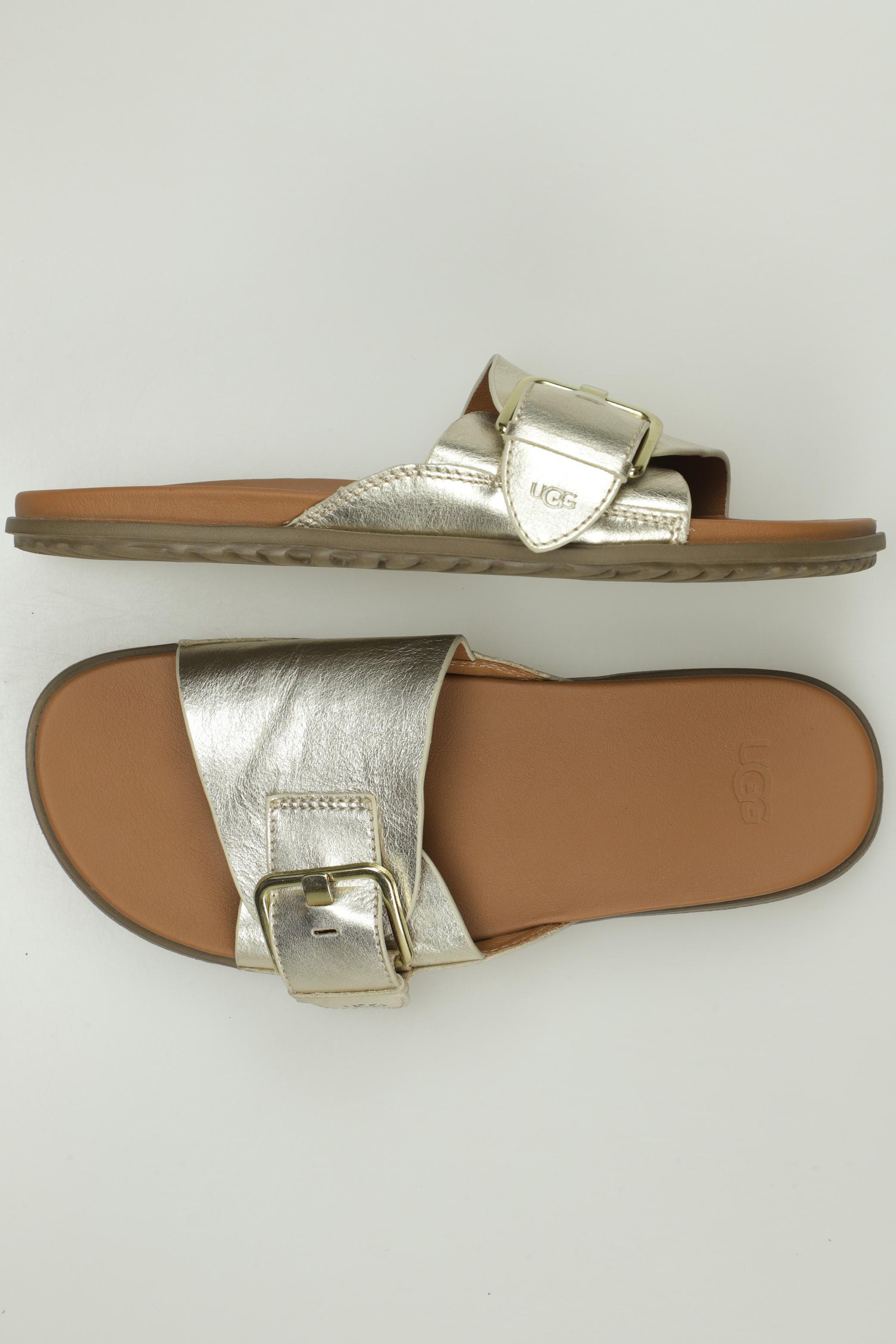 

UGG Damen Sandale, gold, Gr. 38