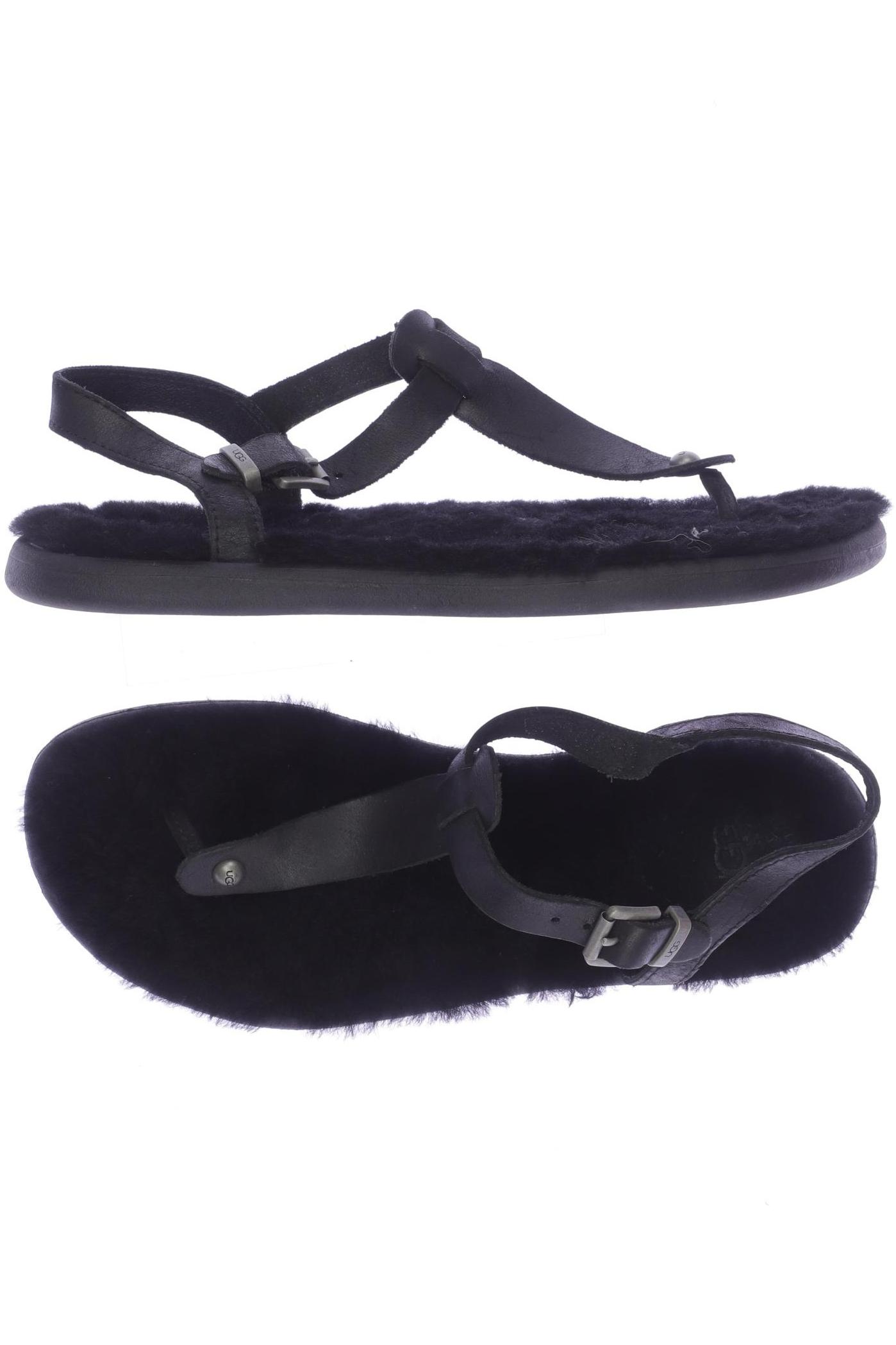 

UGG Damen Sandale, schwarz, Gr. 38