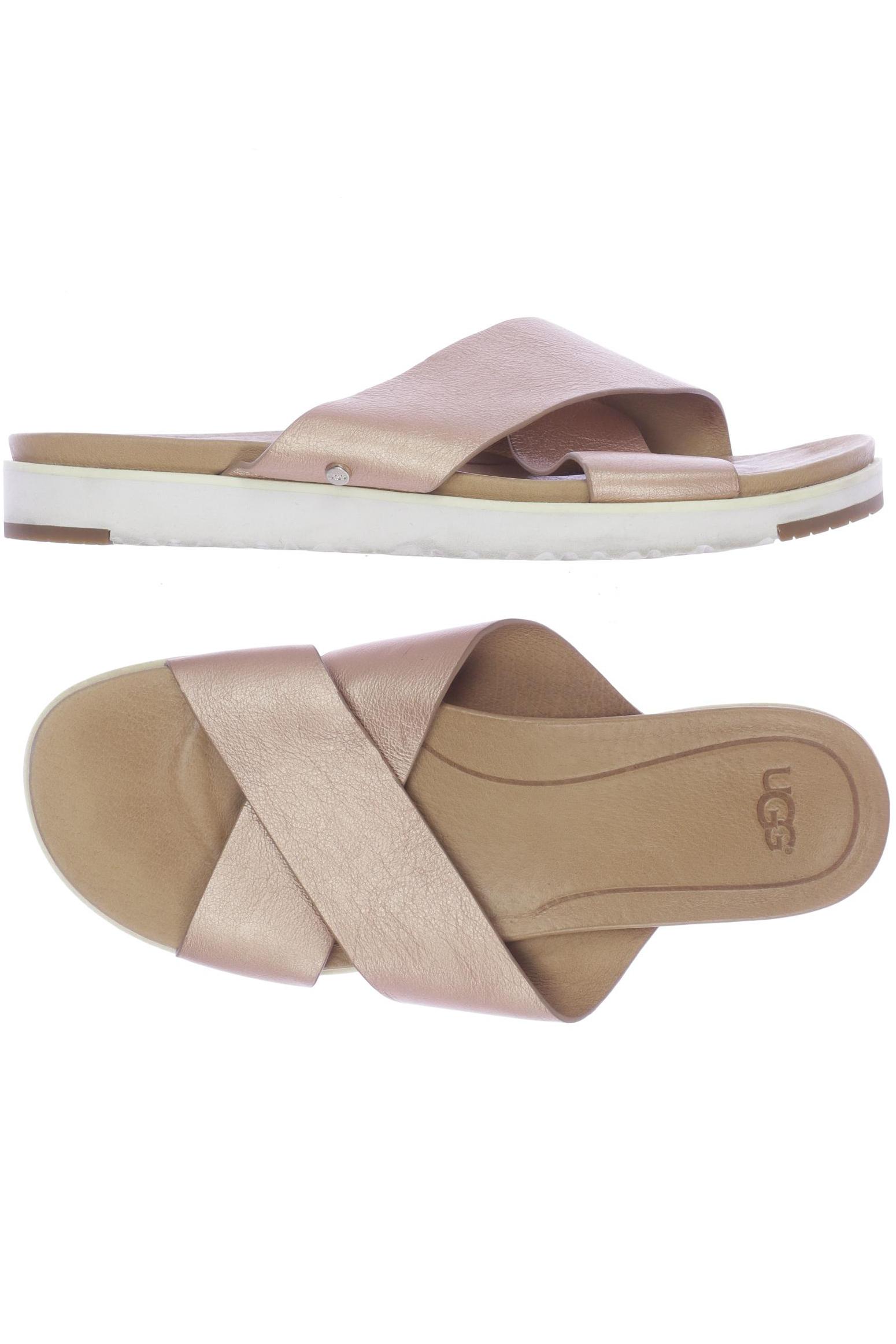 

UGG Damen Sandale, gold, Gr. 40