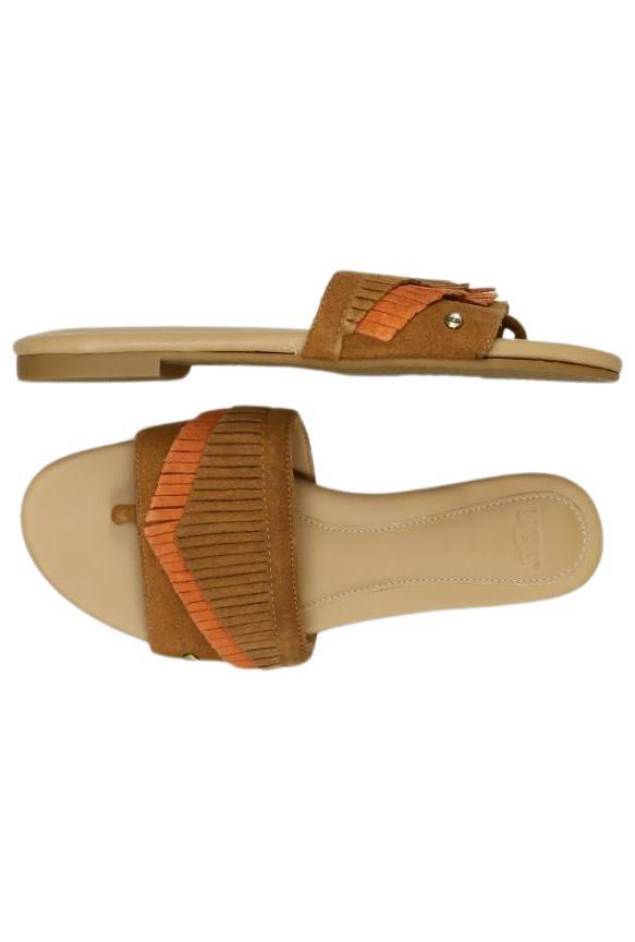 

UGG Damen Sandale, braun, Gr. 6