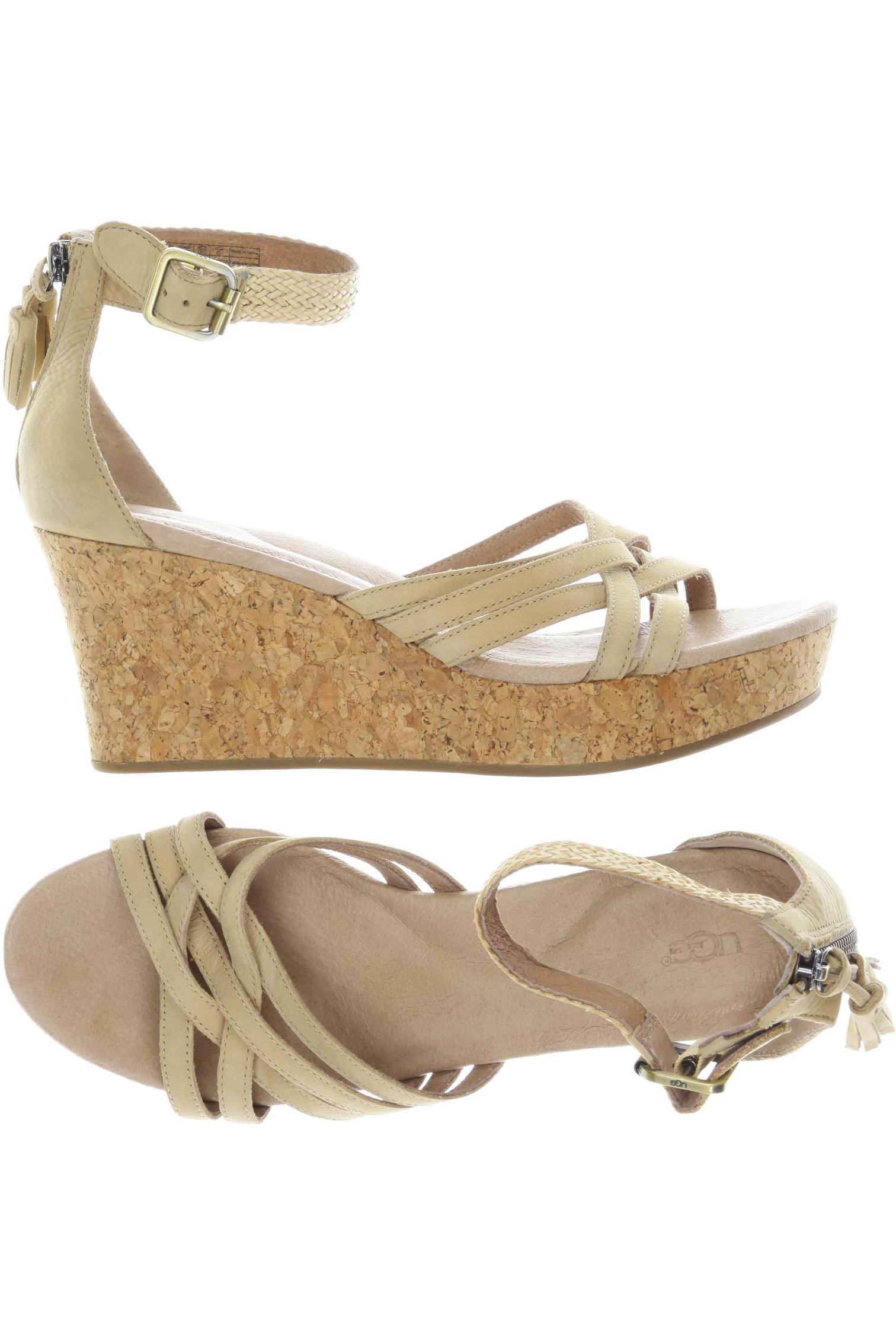 

UGG Damen Sandale, beige, Gr. 41