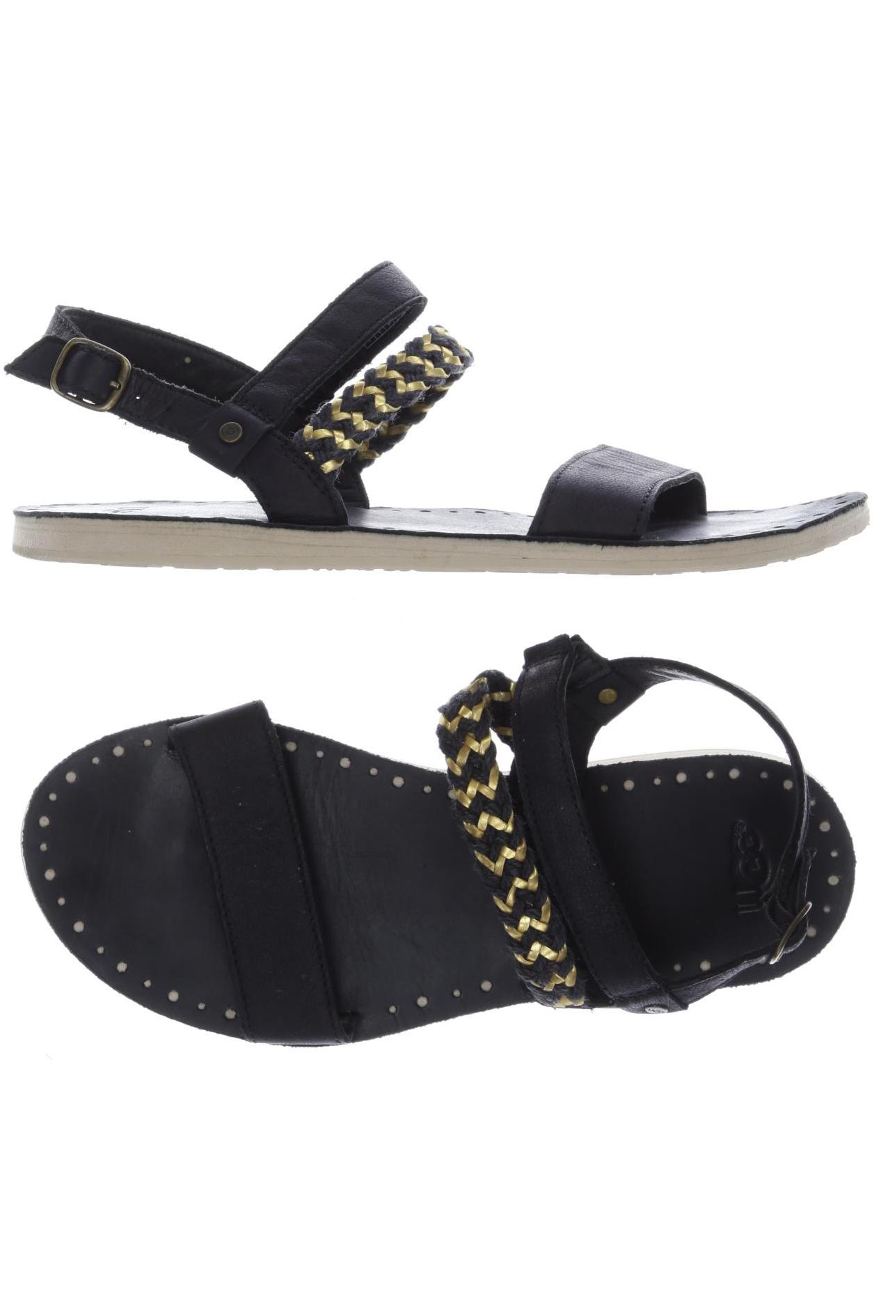 

UGG Damen Sandale, schwarz, Gr. 38