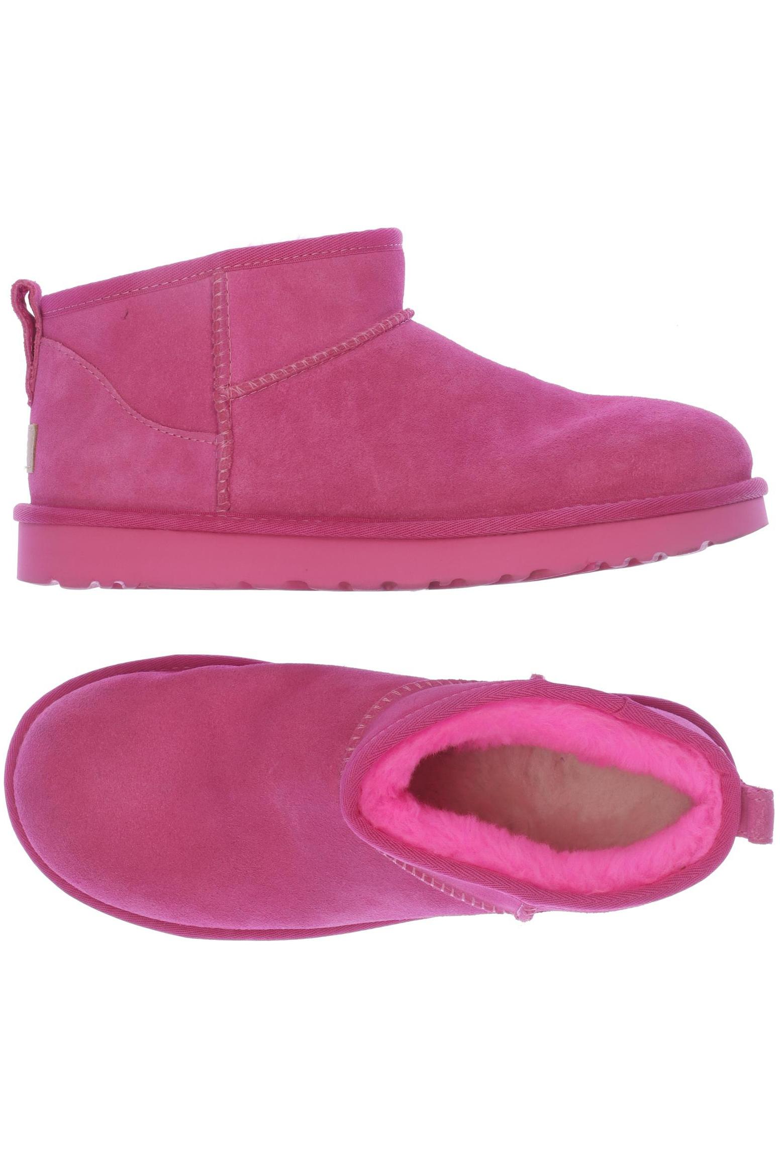 

UGG Damen Stiefelette, pink, Gr. 42