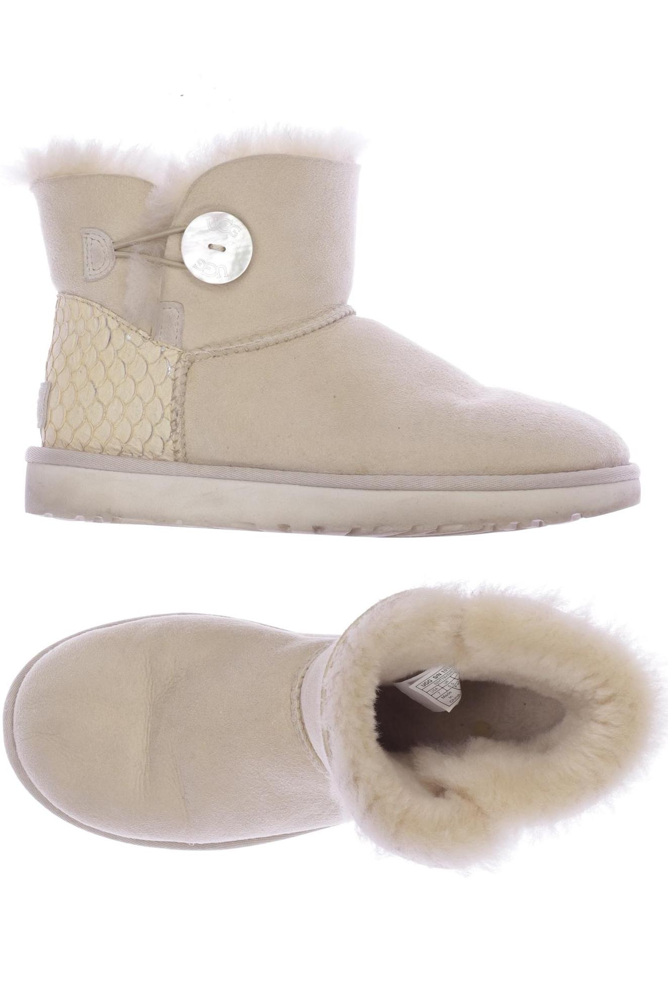 

UGG Damen Stiefelette, cremeweiß, Gr. 38