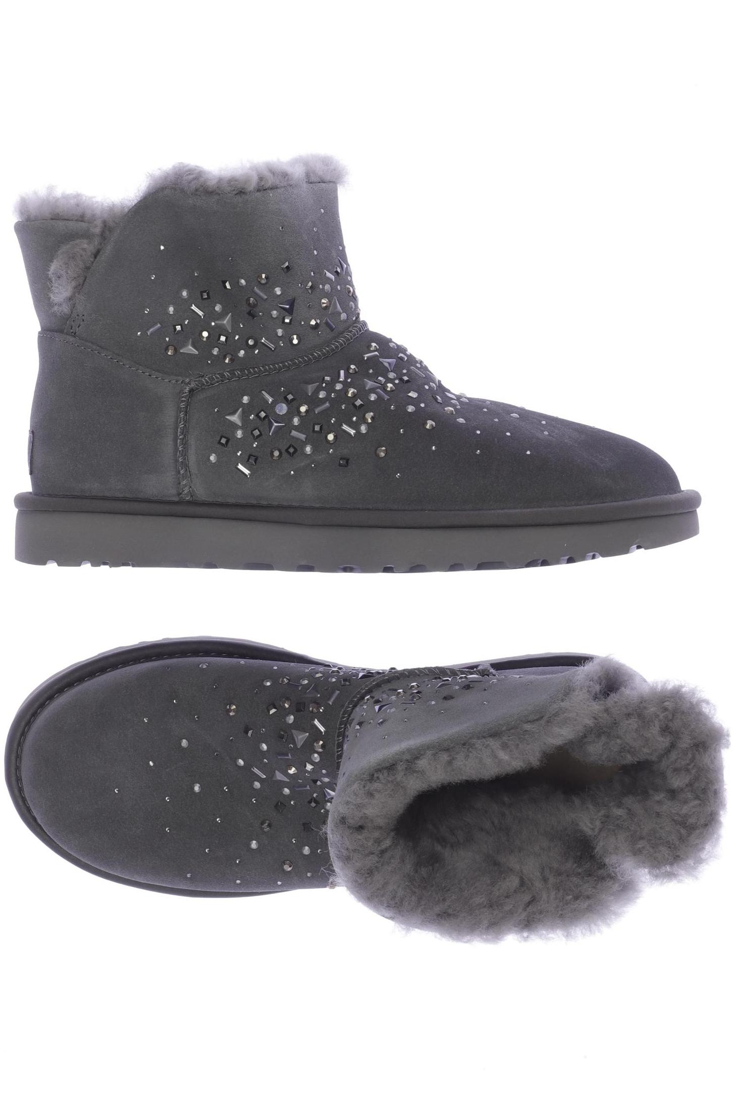 

UGG Damen Stiefelette, grau, Gr. 40