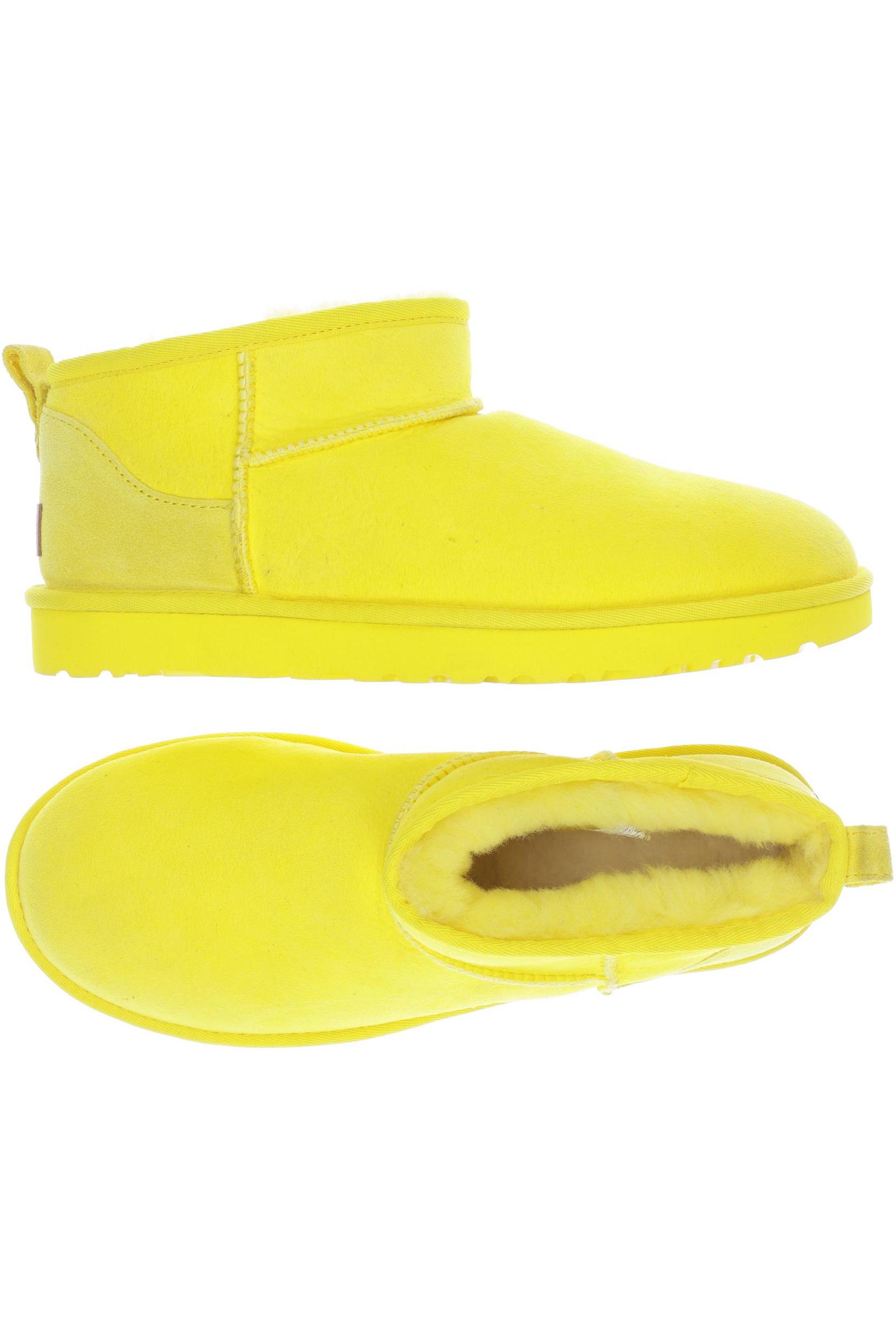

UGG Damen Stiefelette, gelb, Gr. 41