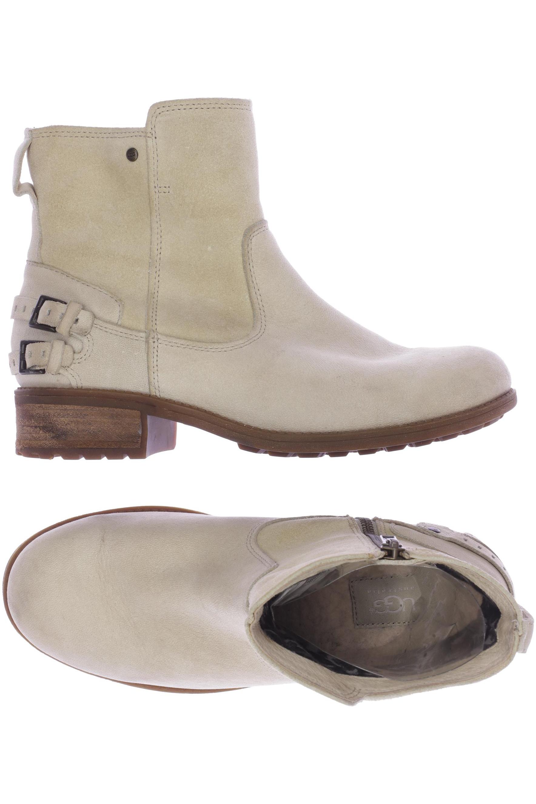 

UGG Damen Stiefelette, cremeweiß, Gr. 40