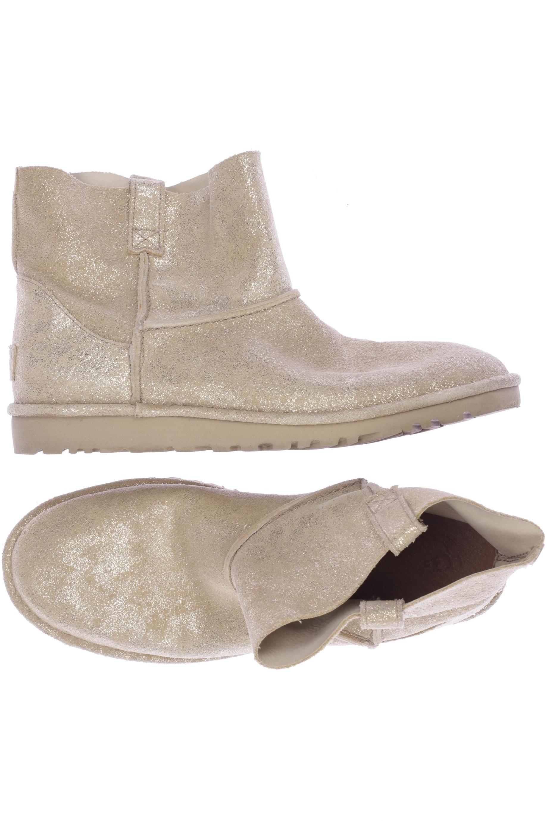 

UGG Damen Stiefelette, gold, Gr. 42