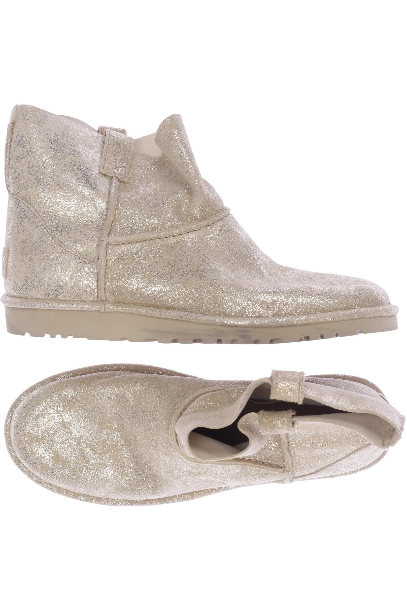 

UGG Damen Stiefelette, gold, Gr. 40.5