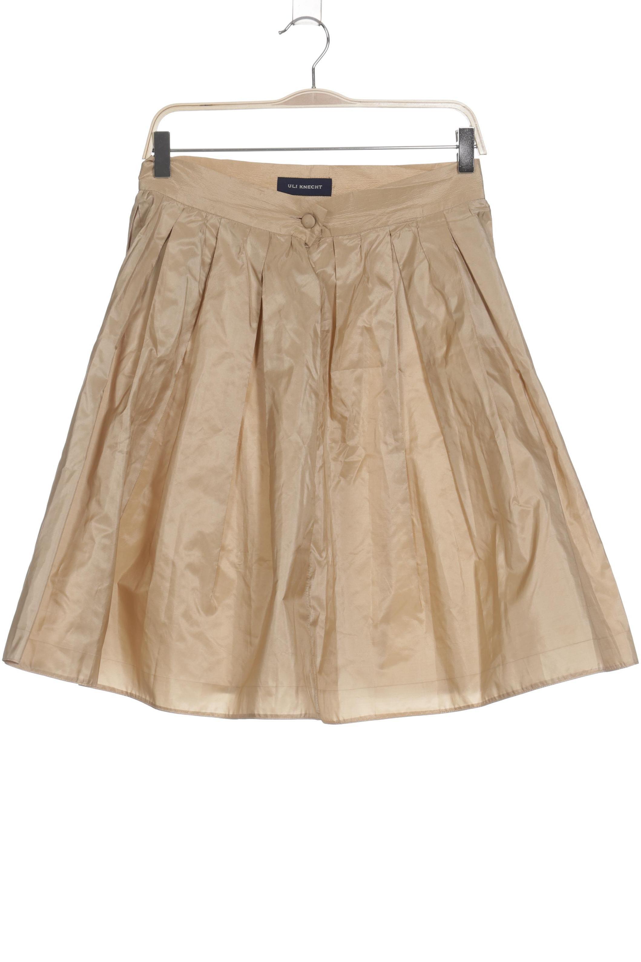 

Uli Knecht Damen Rock, beige, Gr. 46