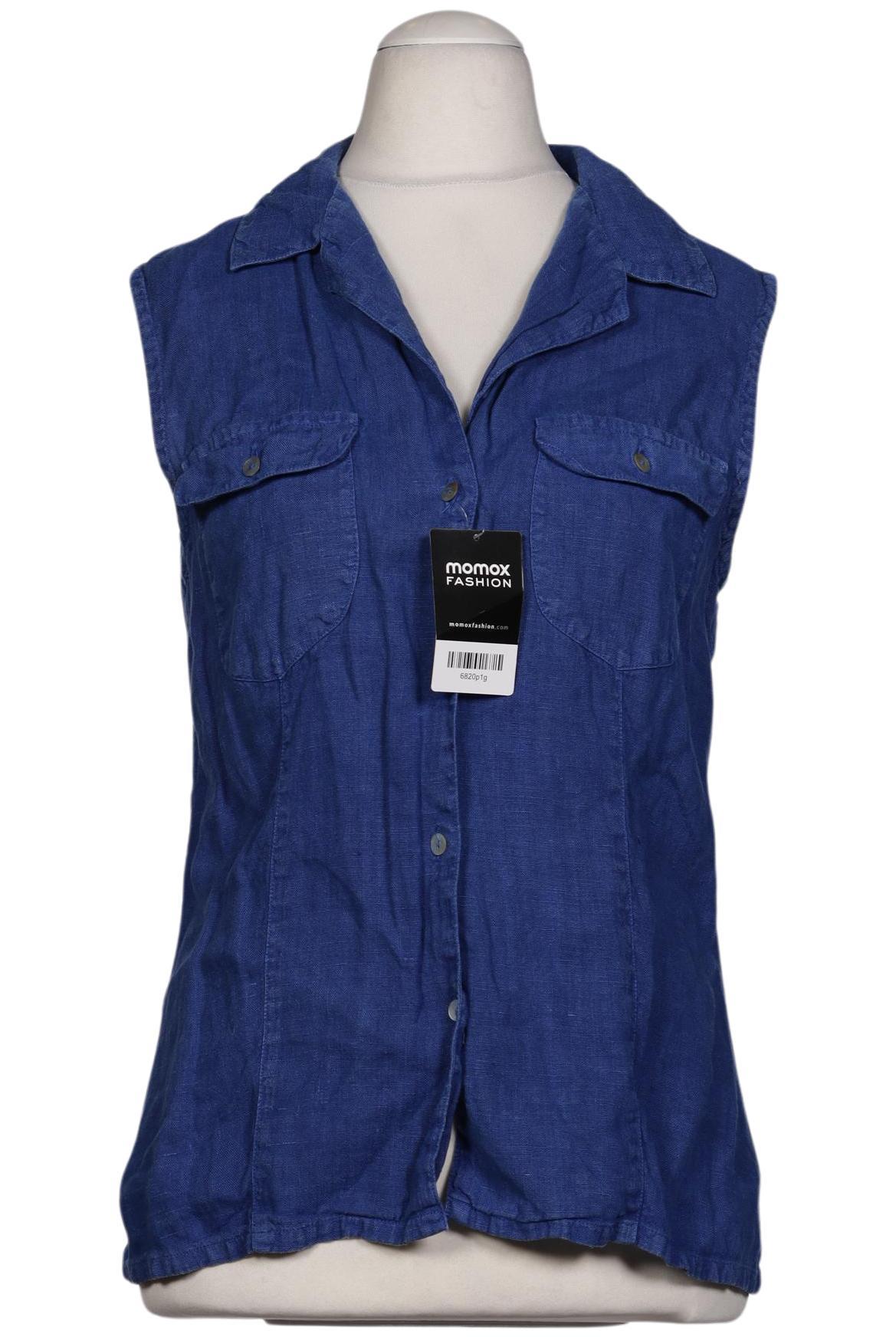 

Uli Knecht Damen Bluse, blau, Gr. 38