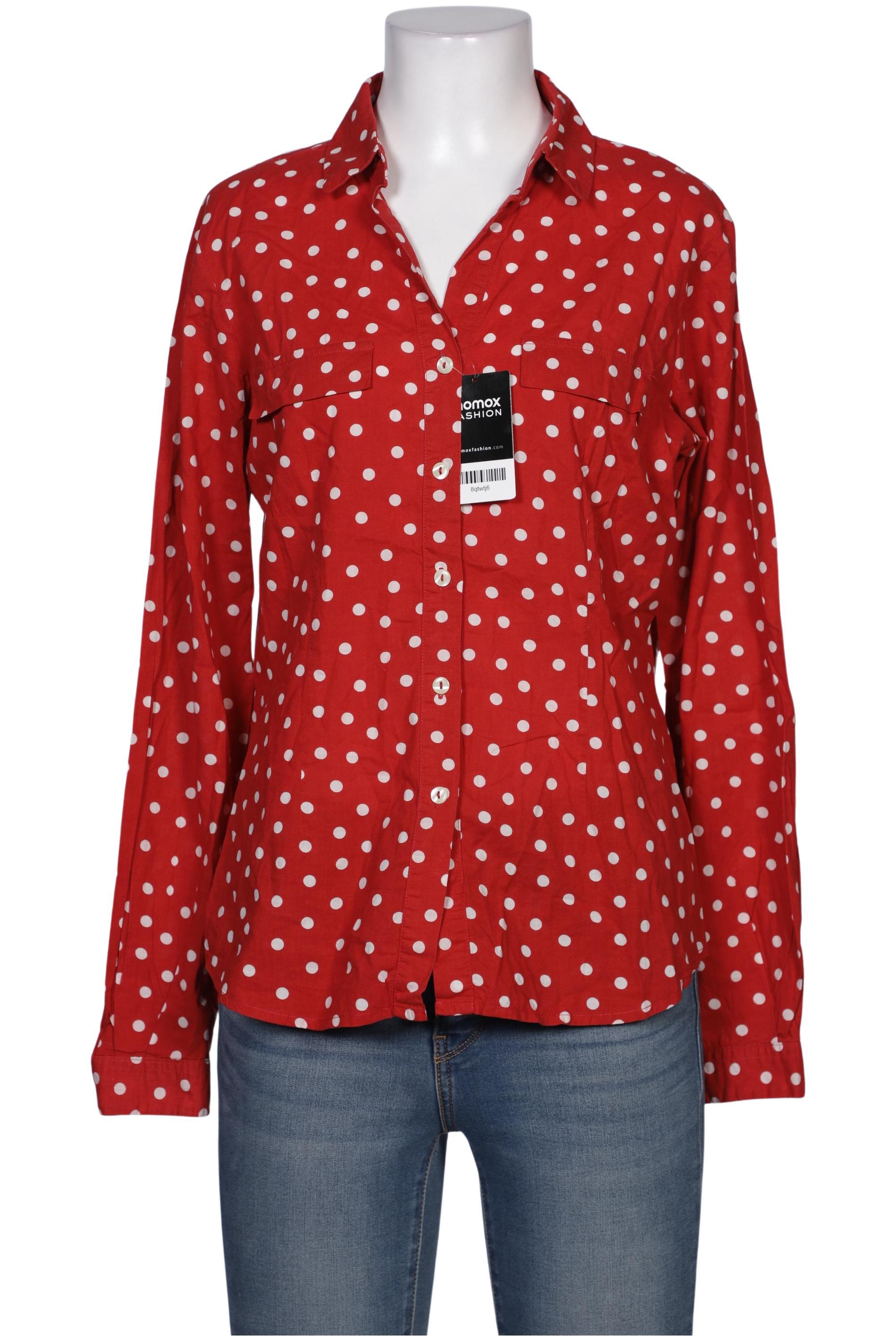 

Uli Knecht Damen Bluse, rot, Gr. 40