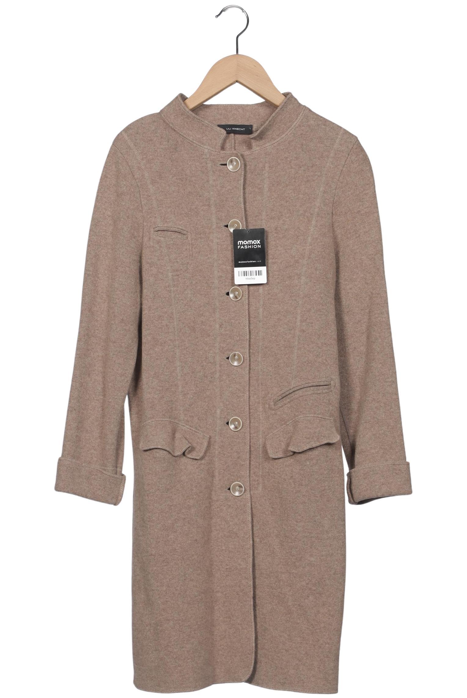 

Uli Knecht Damen Strickjacke, beige, Gr. 34