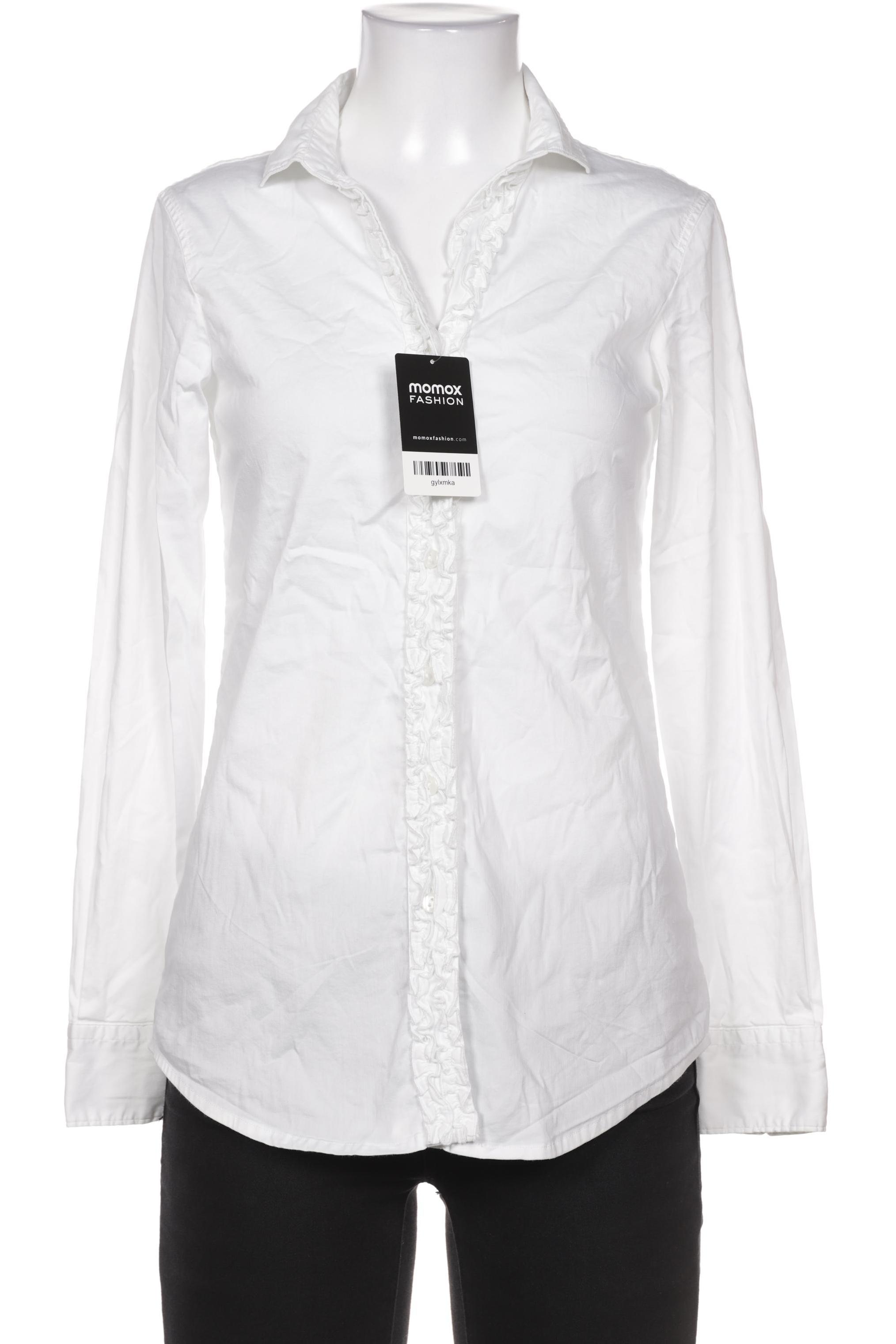 

Uli Knecht Damen Bluse, weiß, Gr. 34