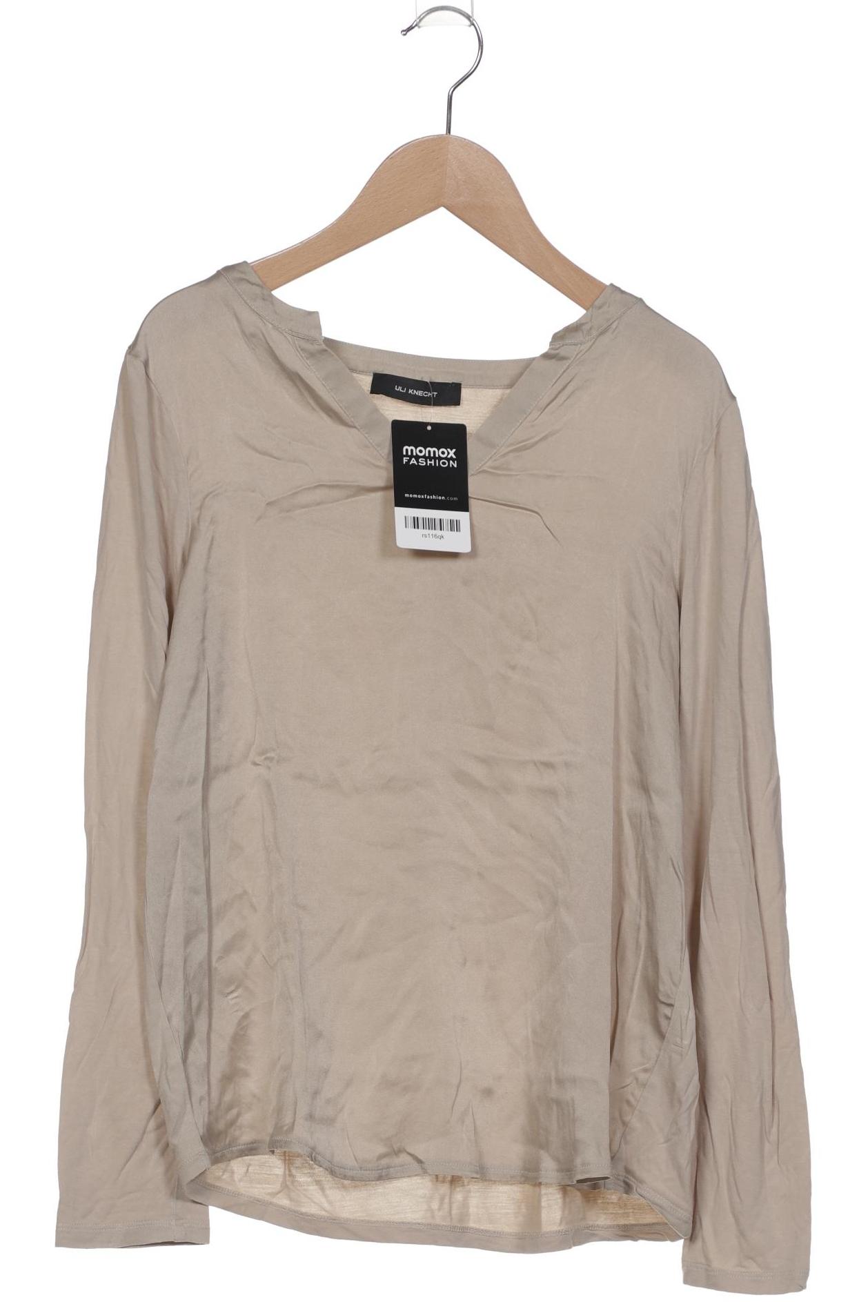 

Uli Knecht Damen Langarmshirt, beige, Gr. 36