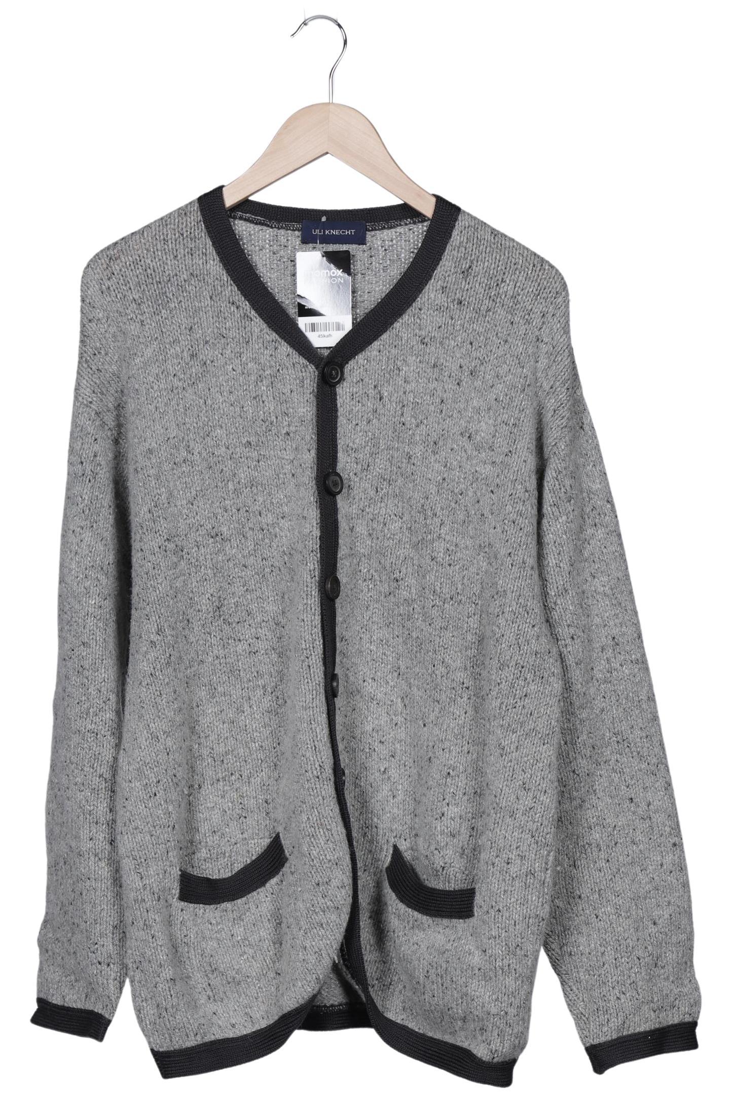 Thumbnail - Uli Knecht Herren Strickjacke, grau, Gr. 48