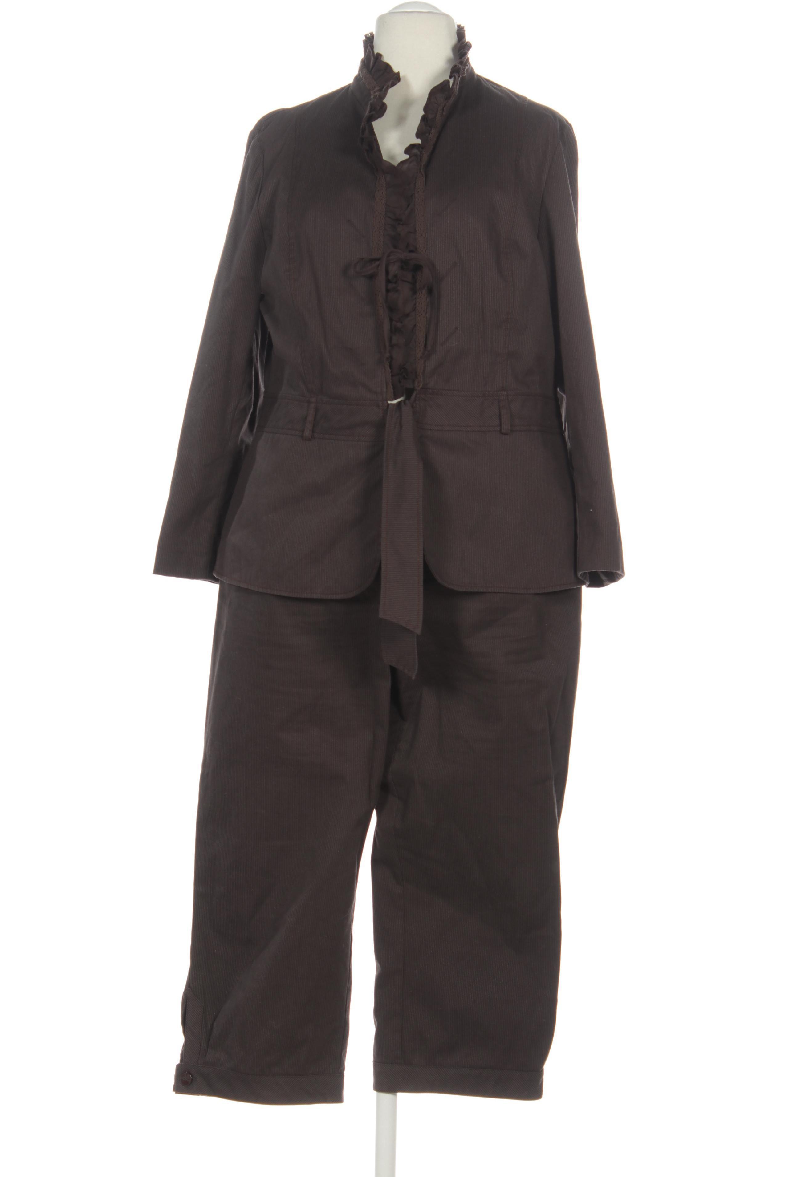 

Ulla Popken Damen Anzug, braun, Gr. 50