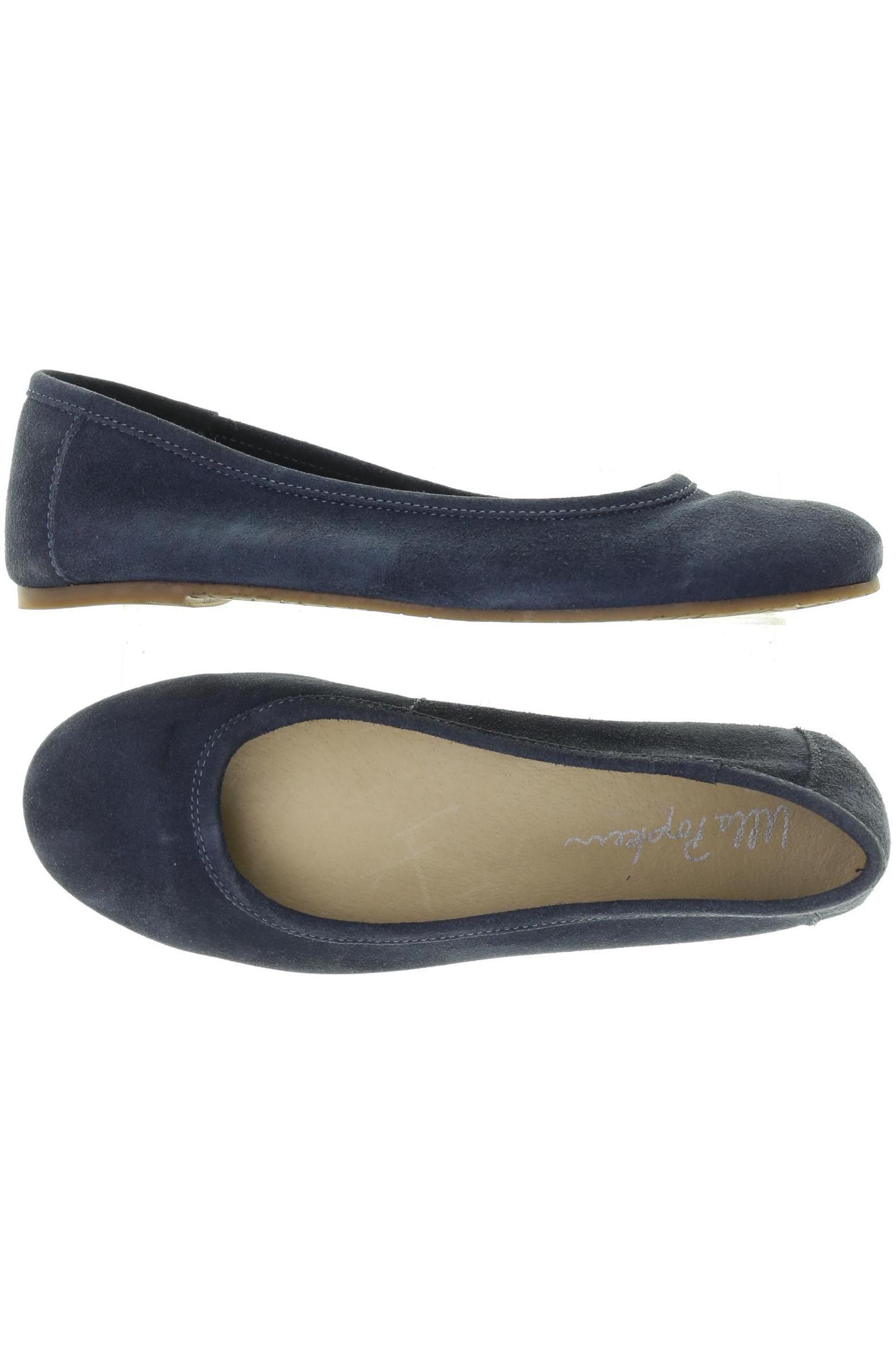 

Ulla Popken Damen Ballerinas, blau, Gr. 39