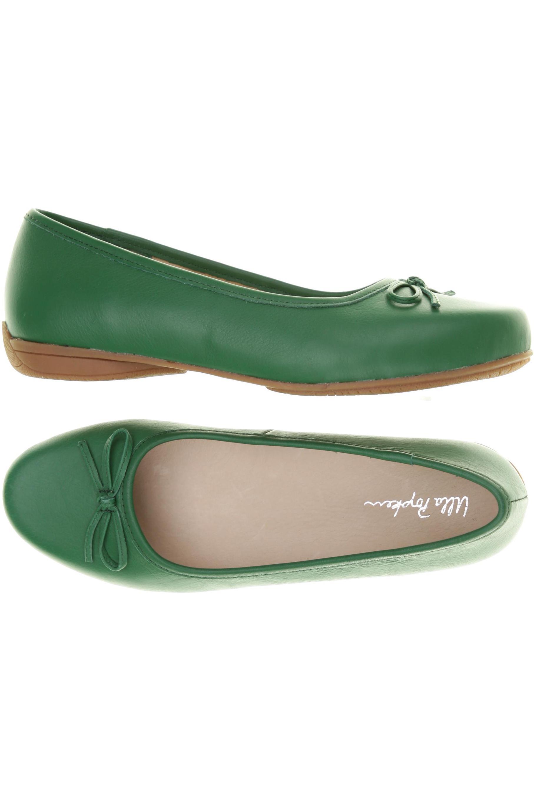 

Ulla Popken Damen Ballerinas, grün, Gr. 40
