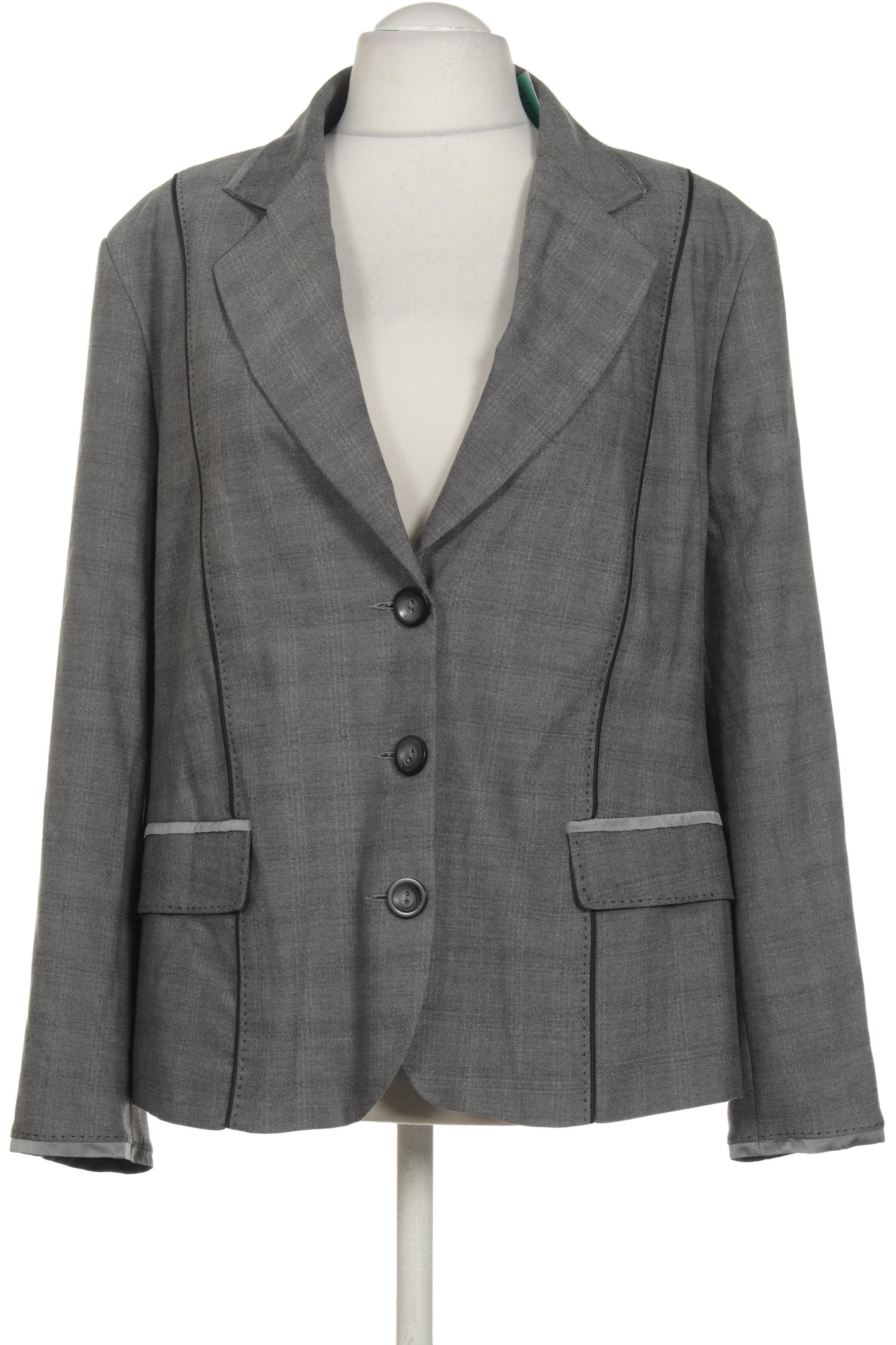 

Ulla Popken Damen Blazer, grau, Gr. 52