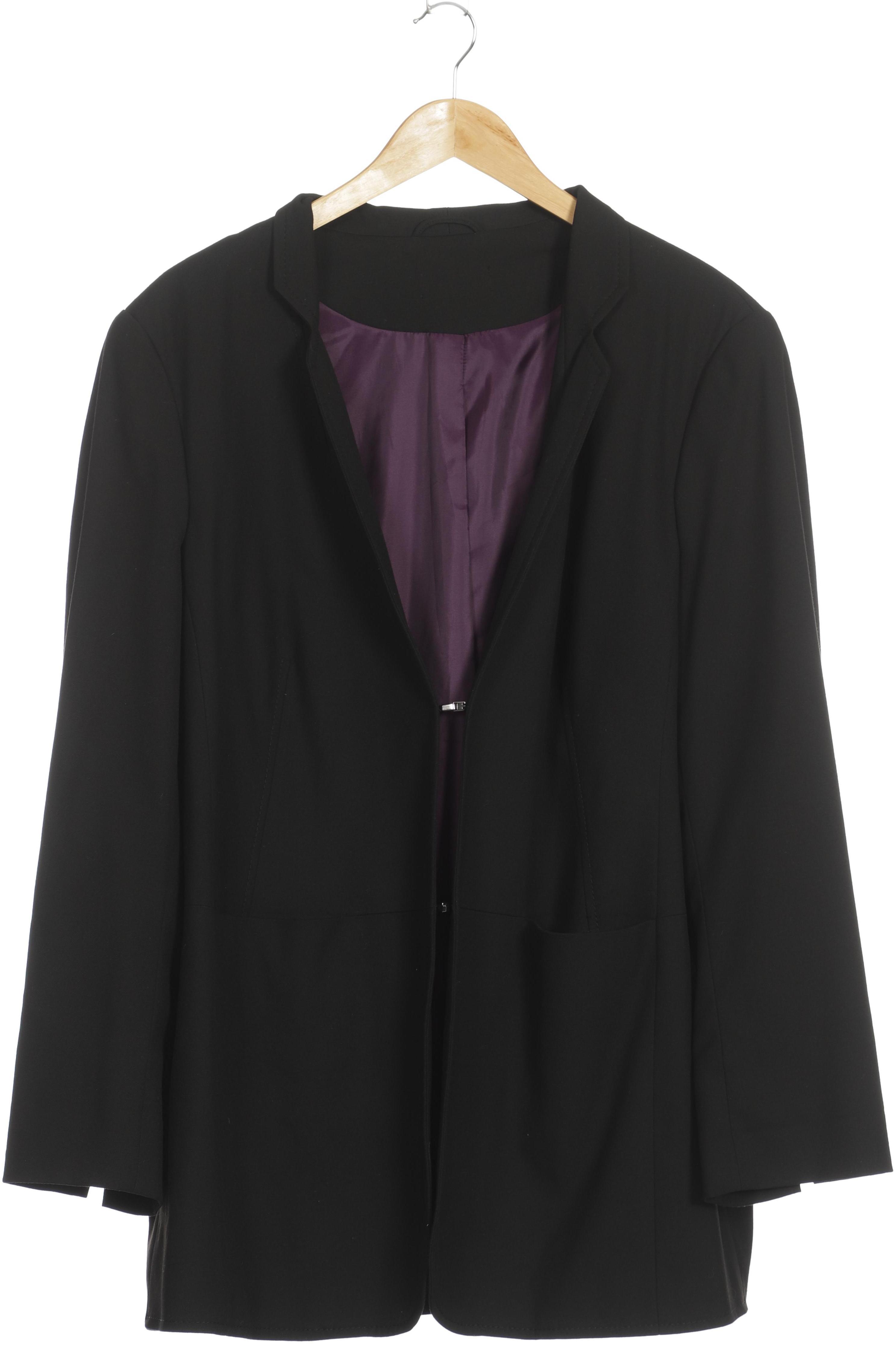 

Ulla Popken Damen Blazer, schwarz, Gr. 48