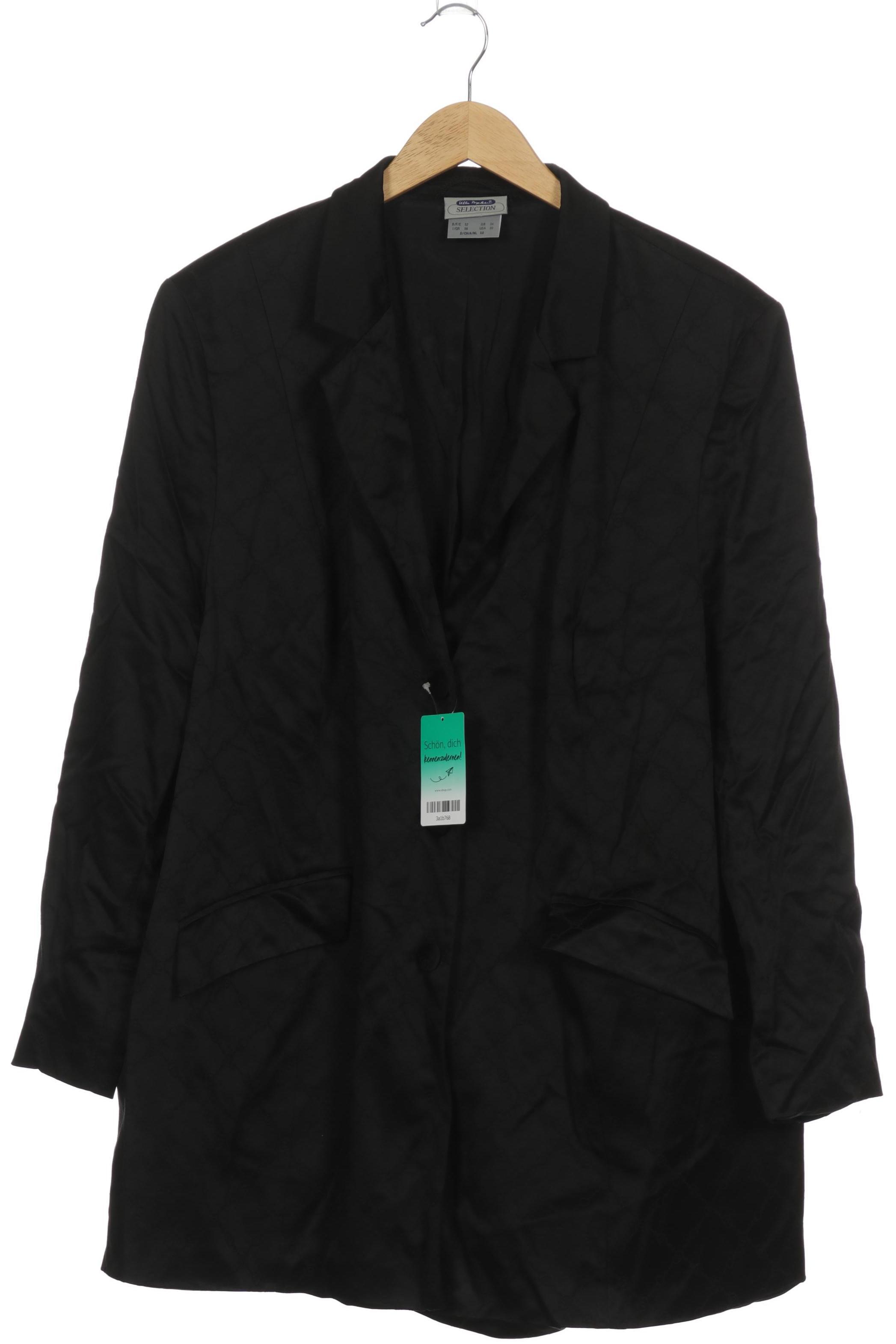 

Ulla Popken Damen Blazer, schwarz, Gr. 50