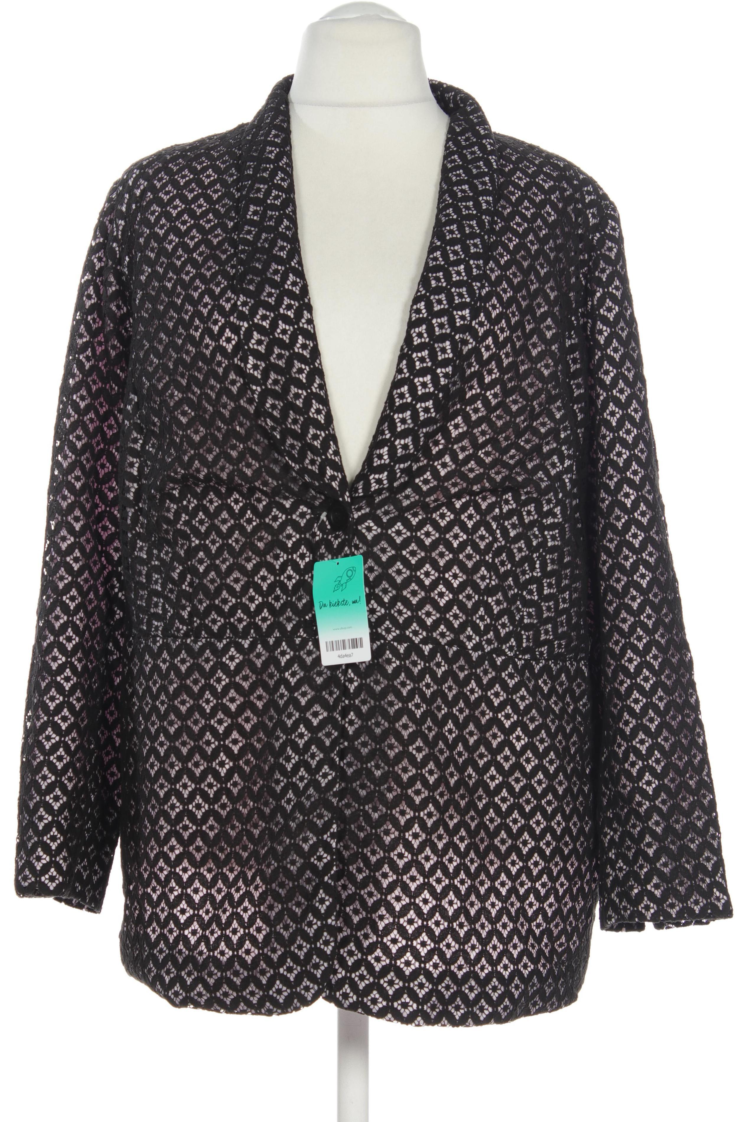 

Ulla Popken Damen Blazer, schwarz, Gr. 50