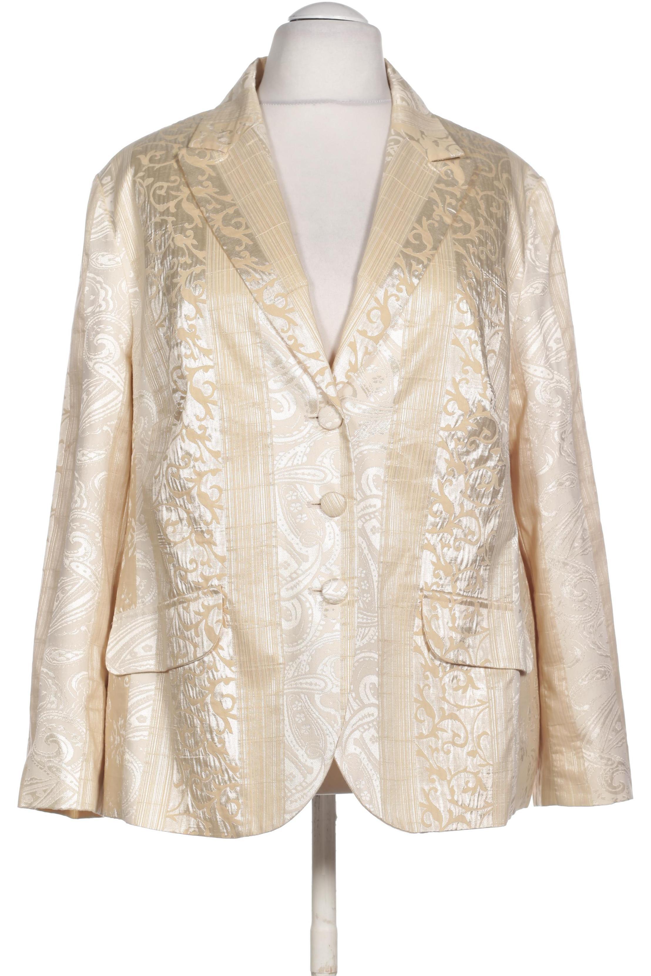 

Ulla Popken Damen Blazer, beige, Gr. 52