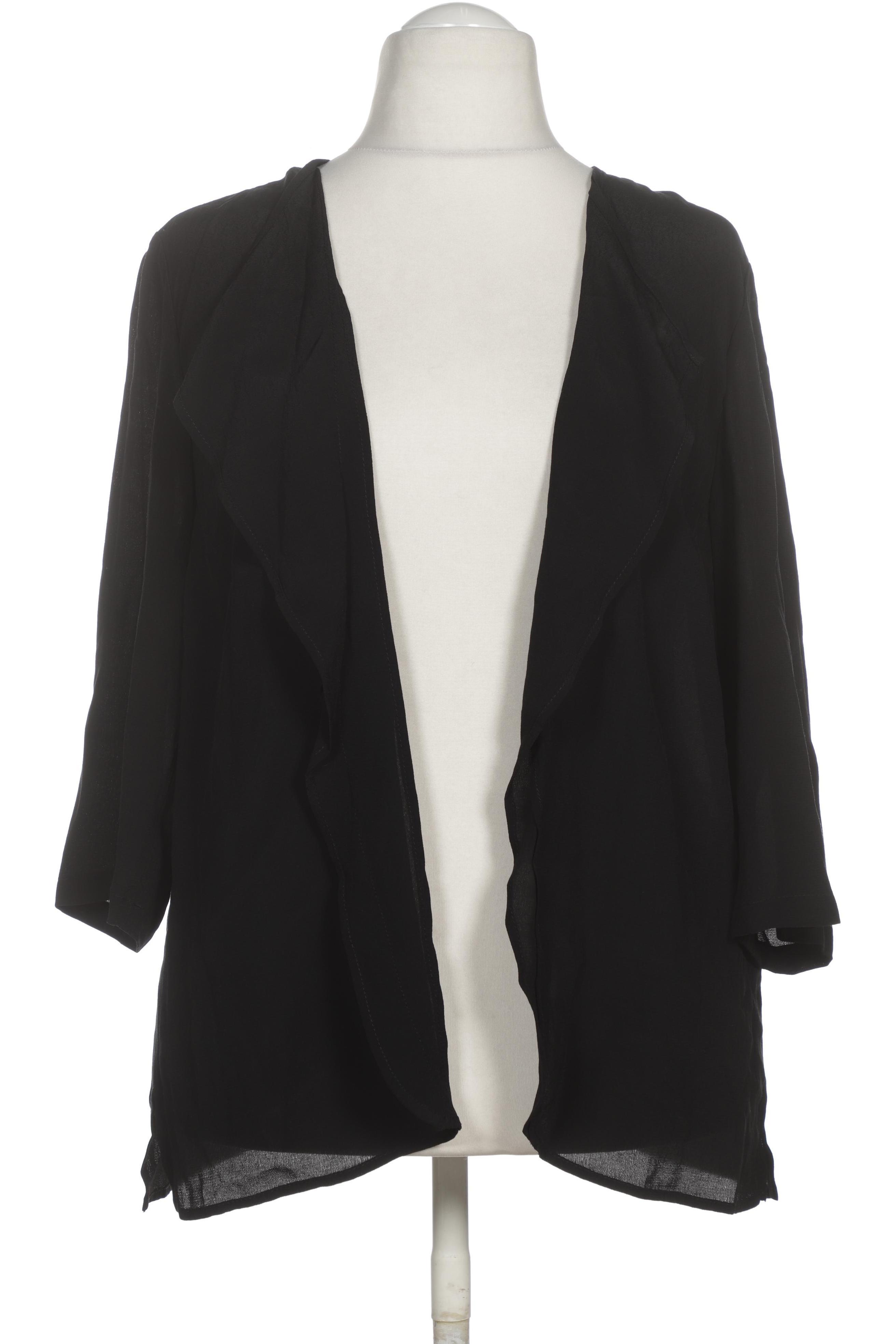 

Ulla Popken Damen Strickjacke, schwarz, Gr. 46